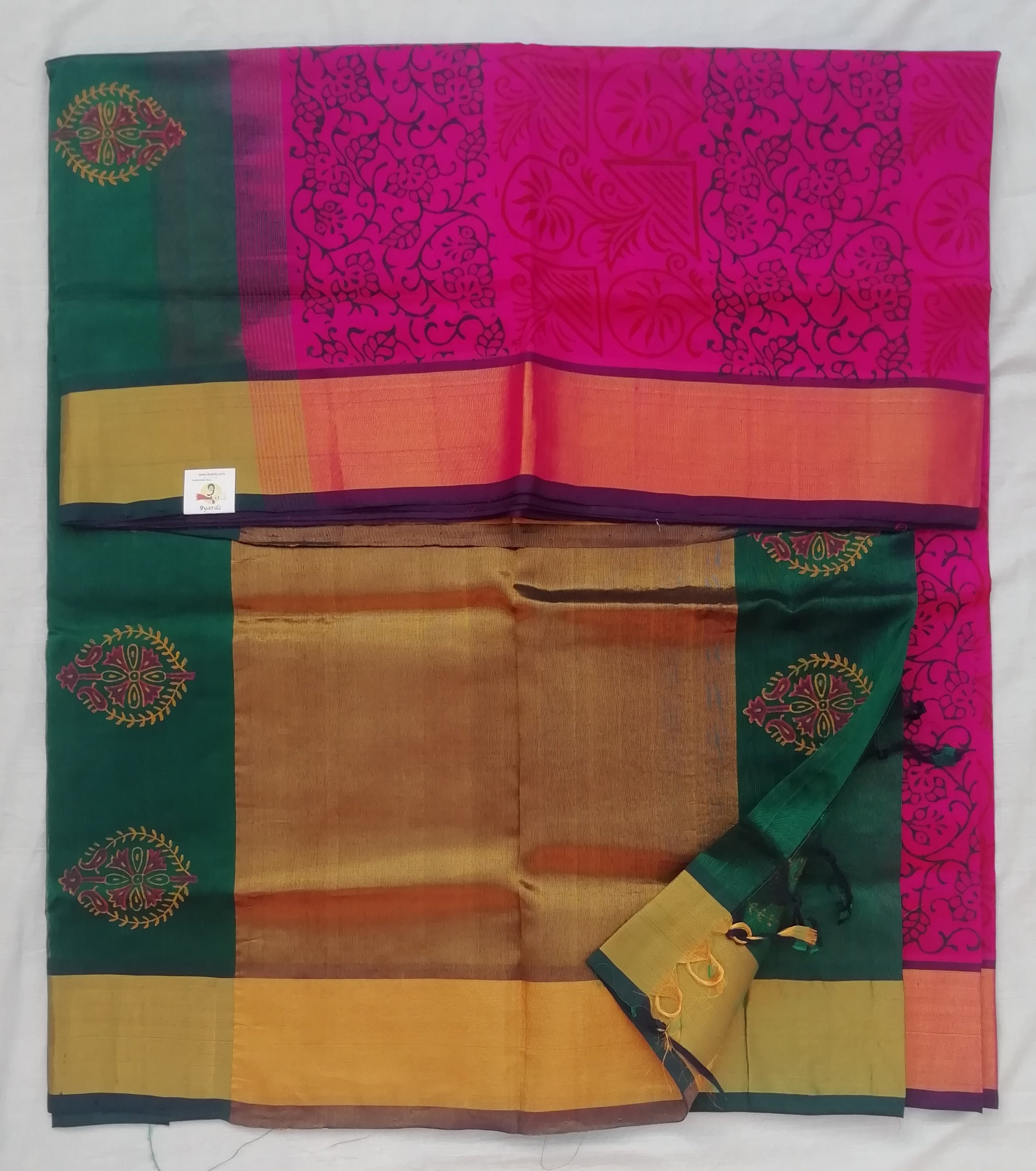 Pure Silk Cotton- printed