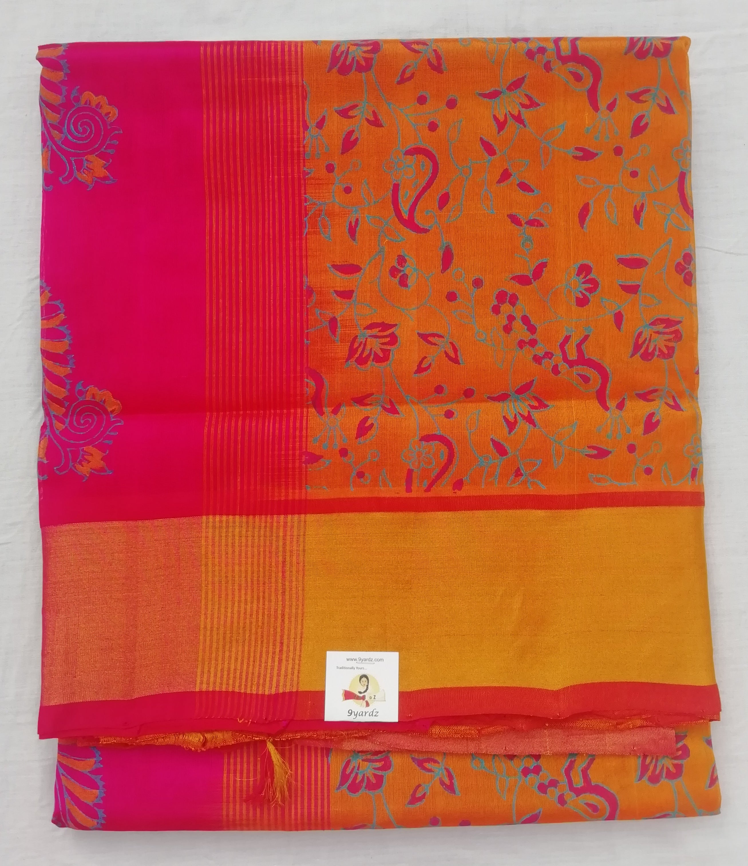 Pure Silk Cotton- printed