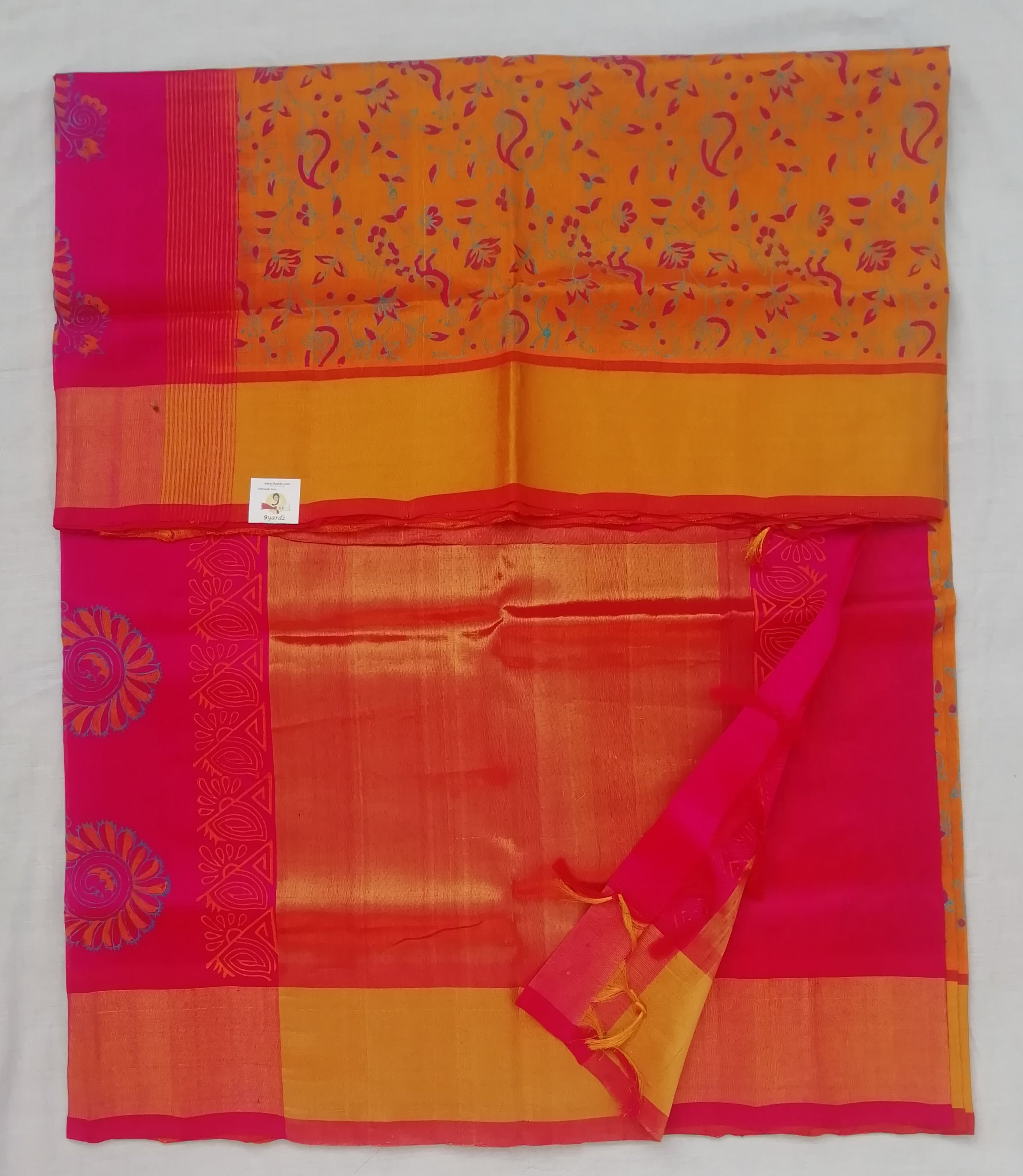 Pure Silk Cotton- printed