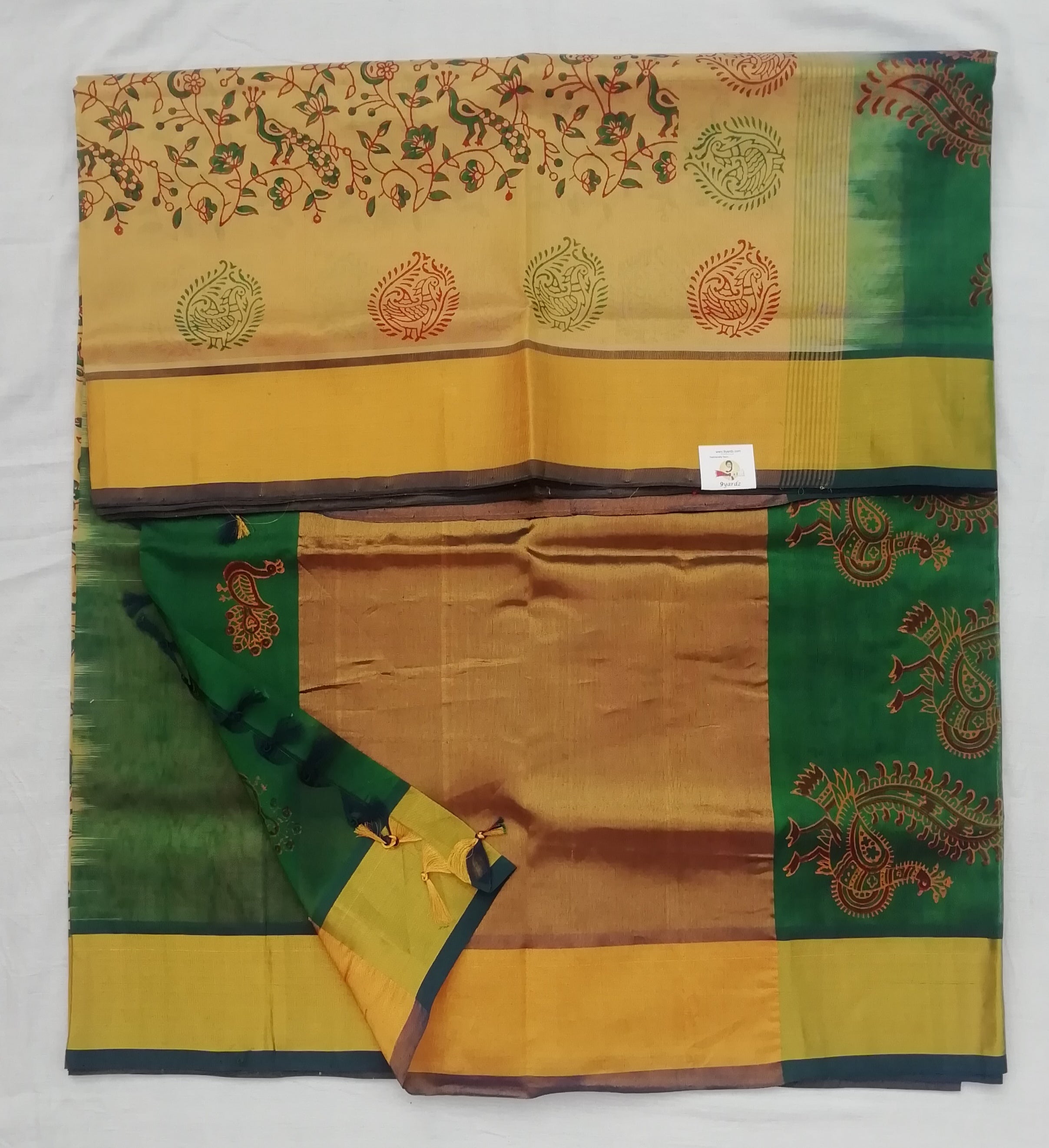 Pure Silk Cotton- printed