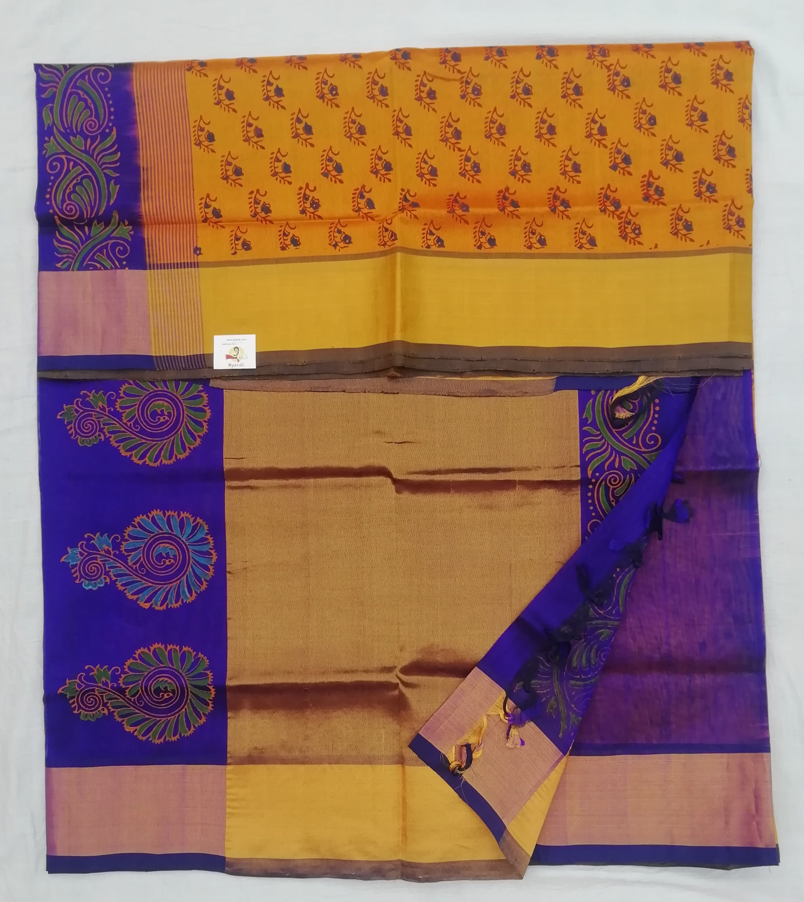 Pure Silk Cotton- printed