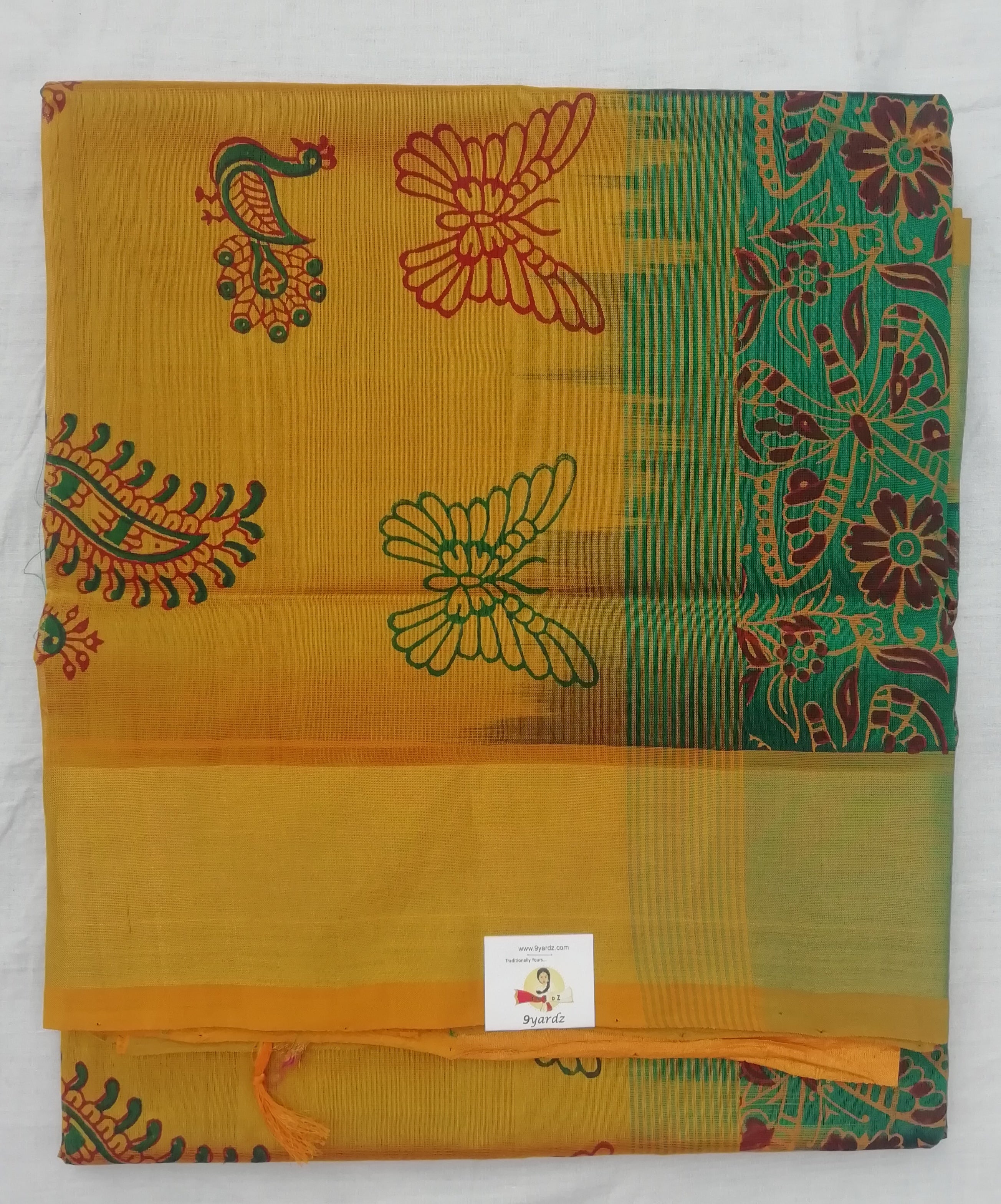 Pure Silk Cotton- printed