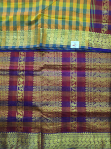 Kalyani cotton -checked 9.5
