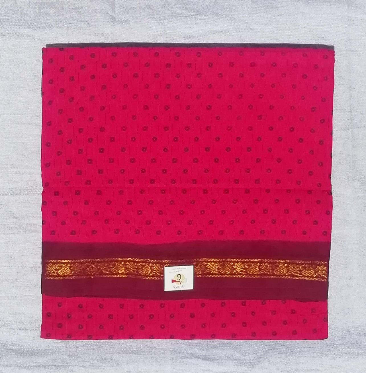 Sungudi cotton 10.5 yardz