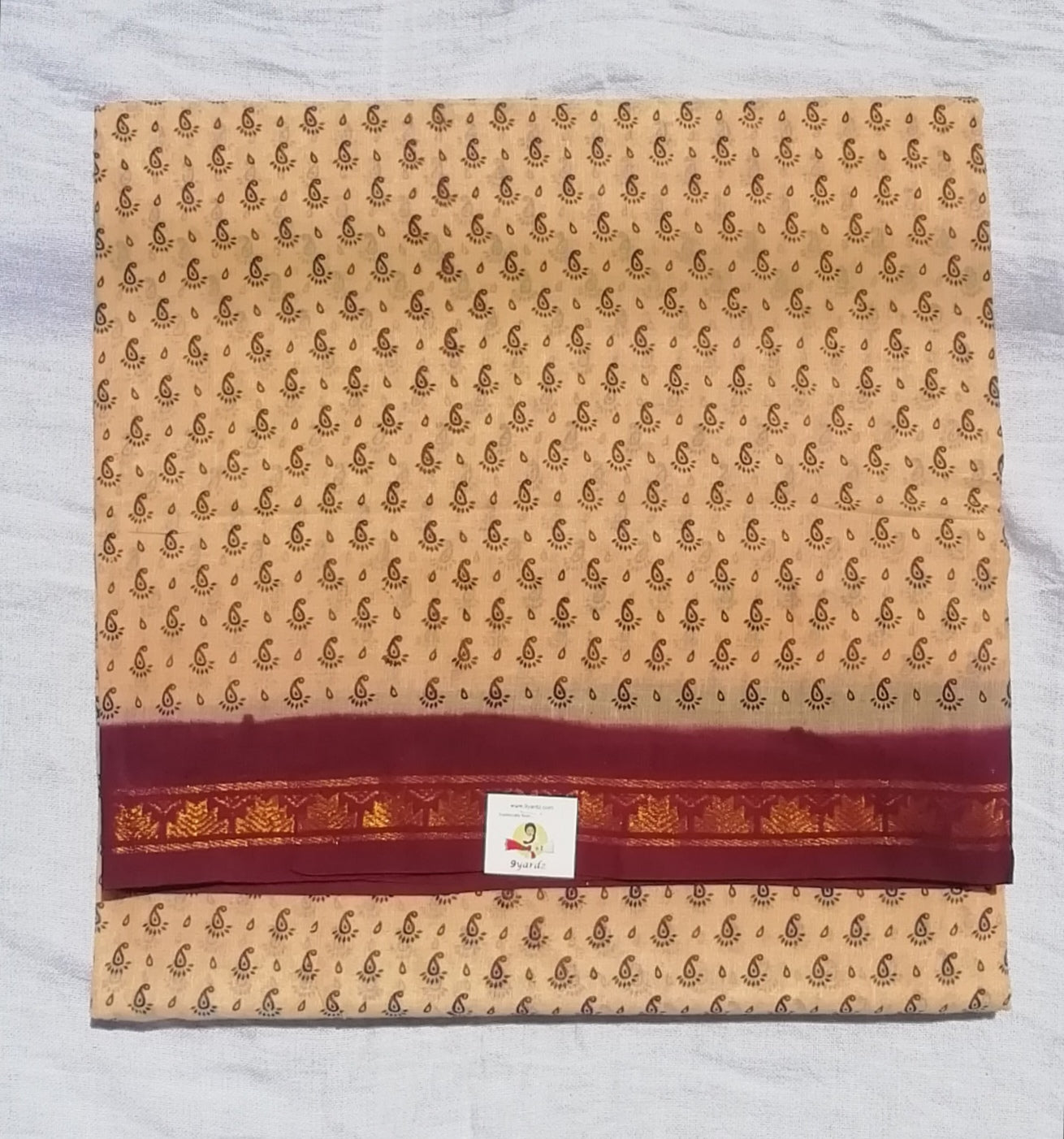 Sungudi cotton 10.5 yardz