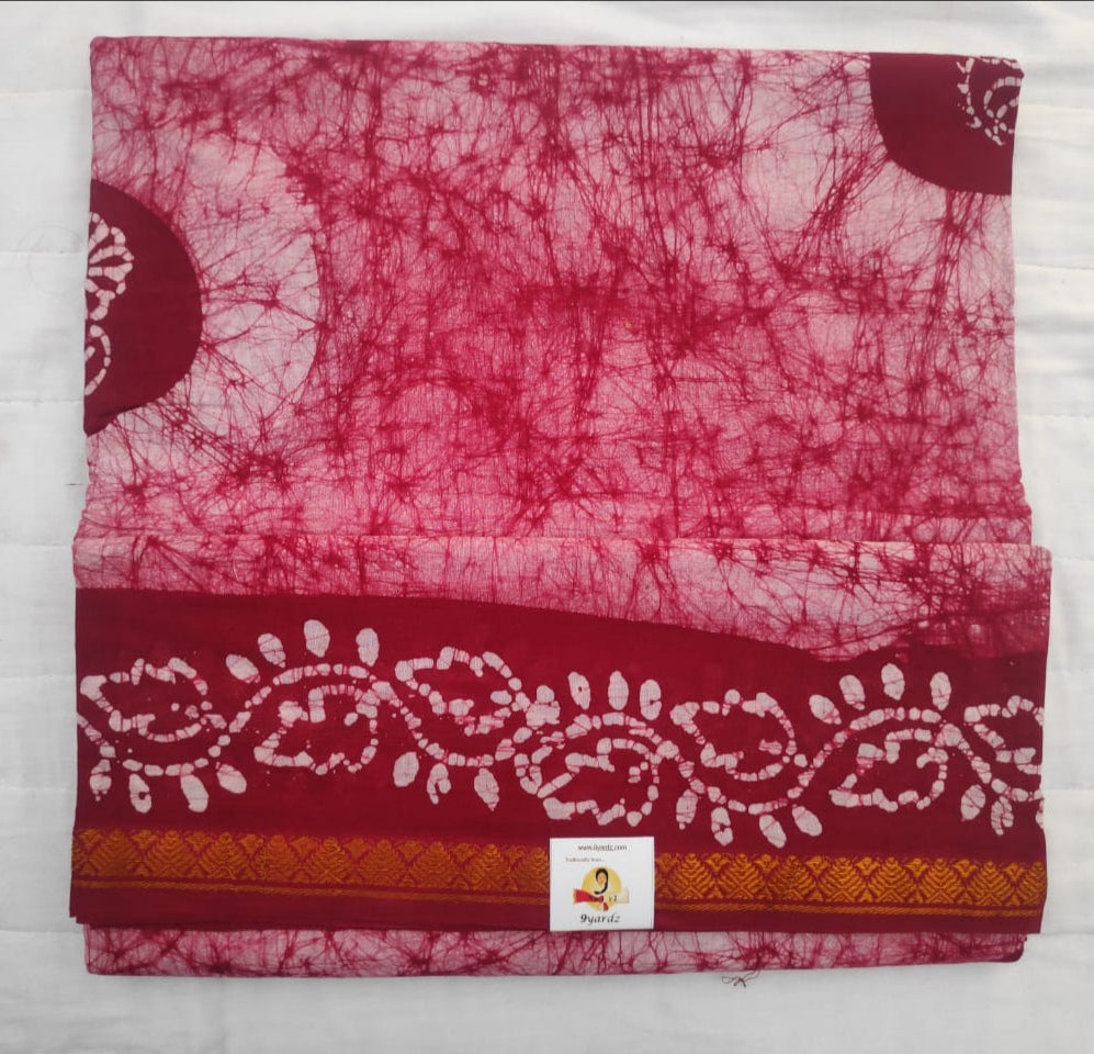 Sungudi Bathik Print 10.5yardz