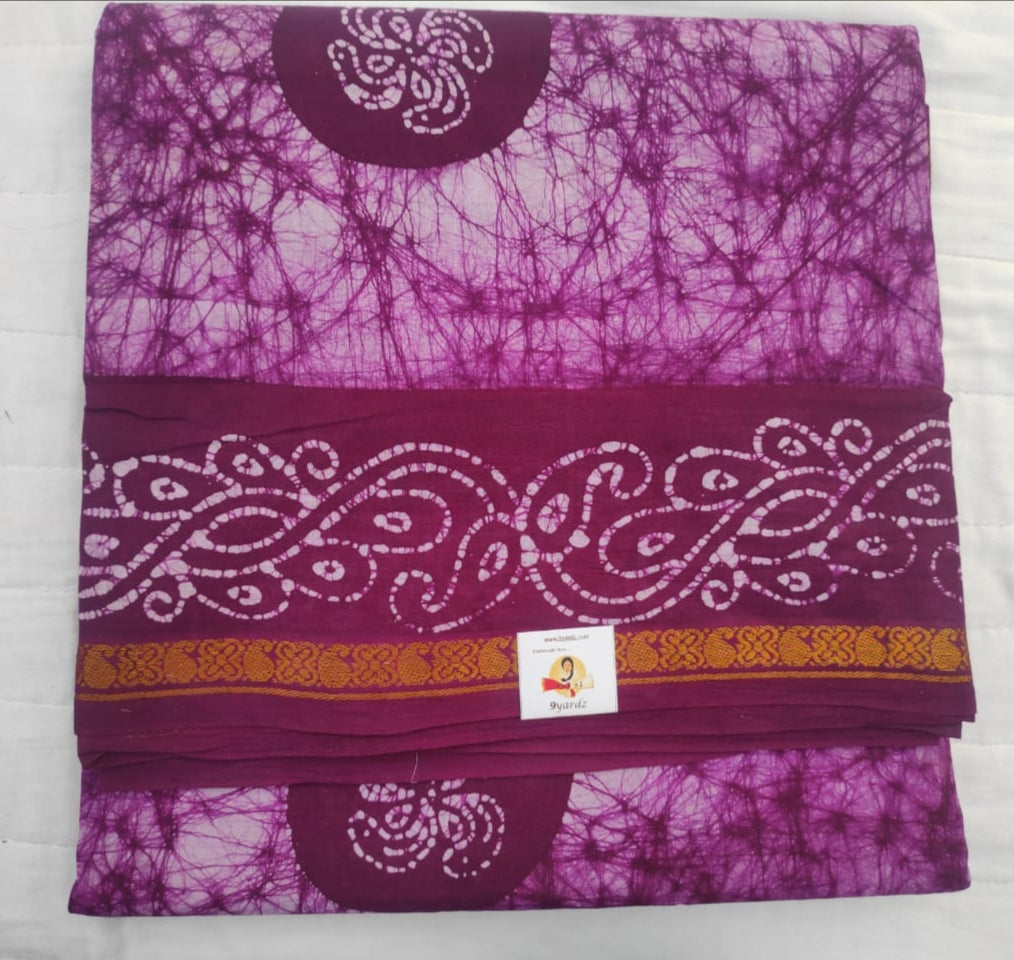Sungudi Bathik Print 10.5yardz