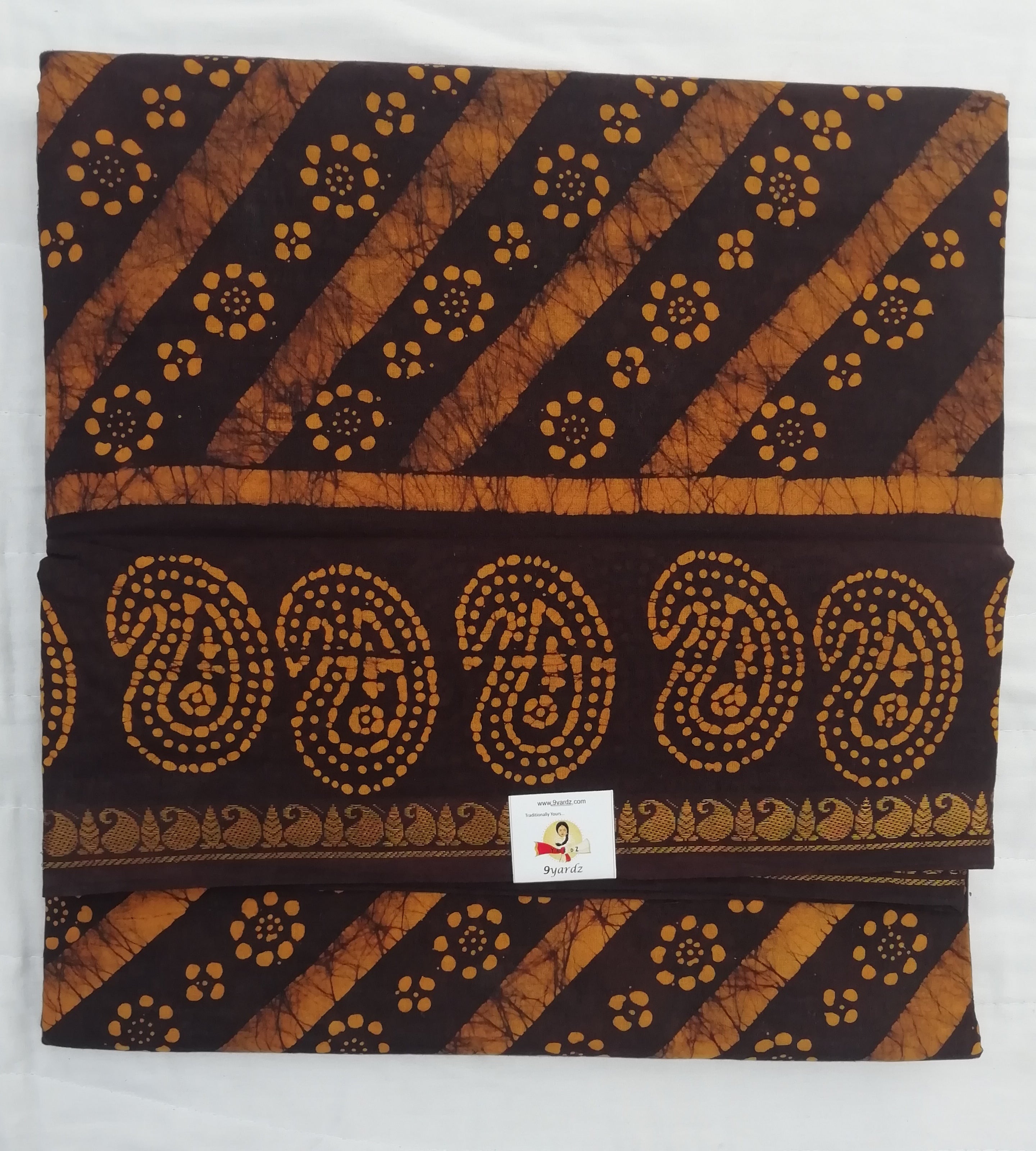 Sungudi Bathik Stripes 10.5yardz