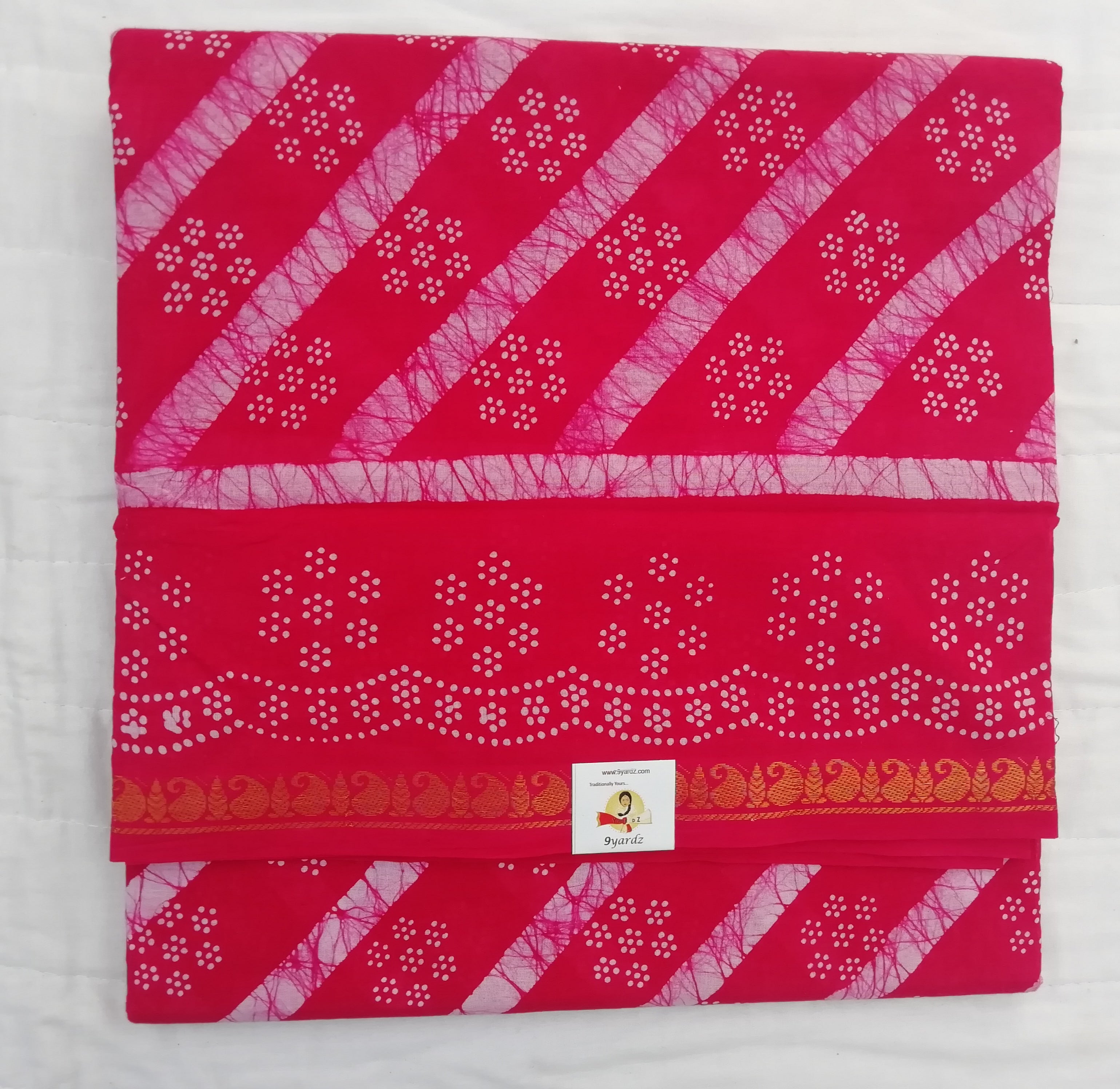 Sungudi Bathik Stripes 10.5yardz