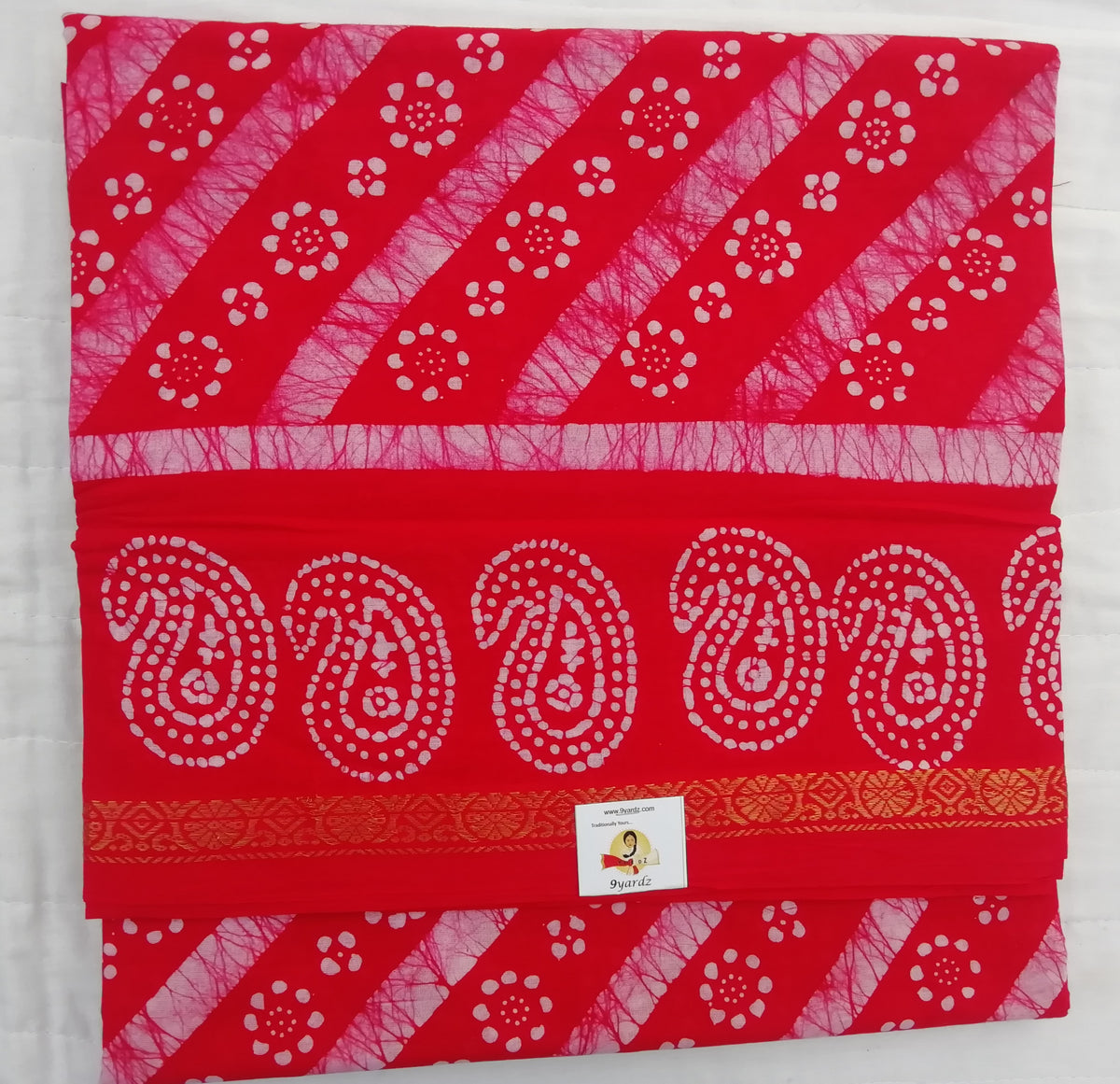 Sungudi Bathik Stripes 10.5yardz