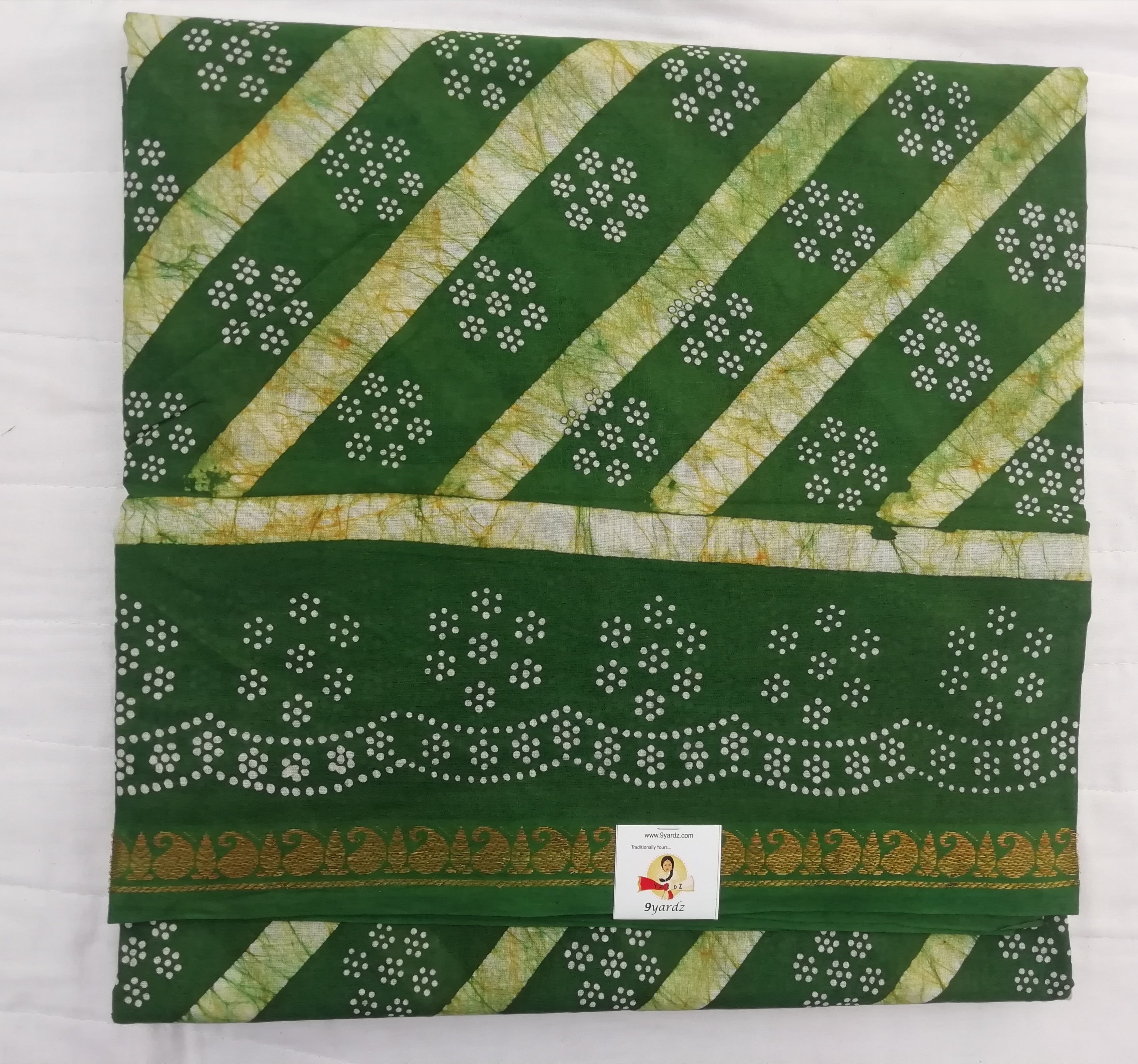 Sungudi Bathik Stripes 10.5yardz