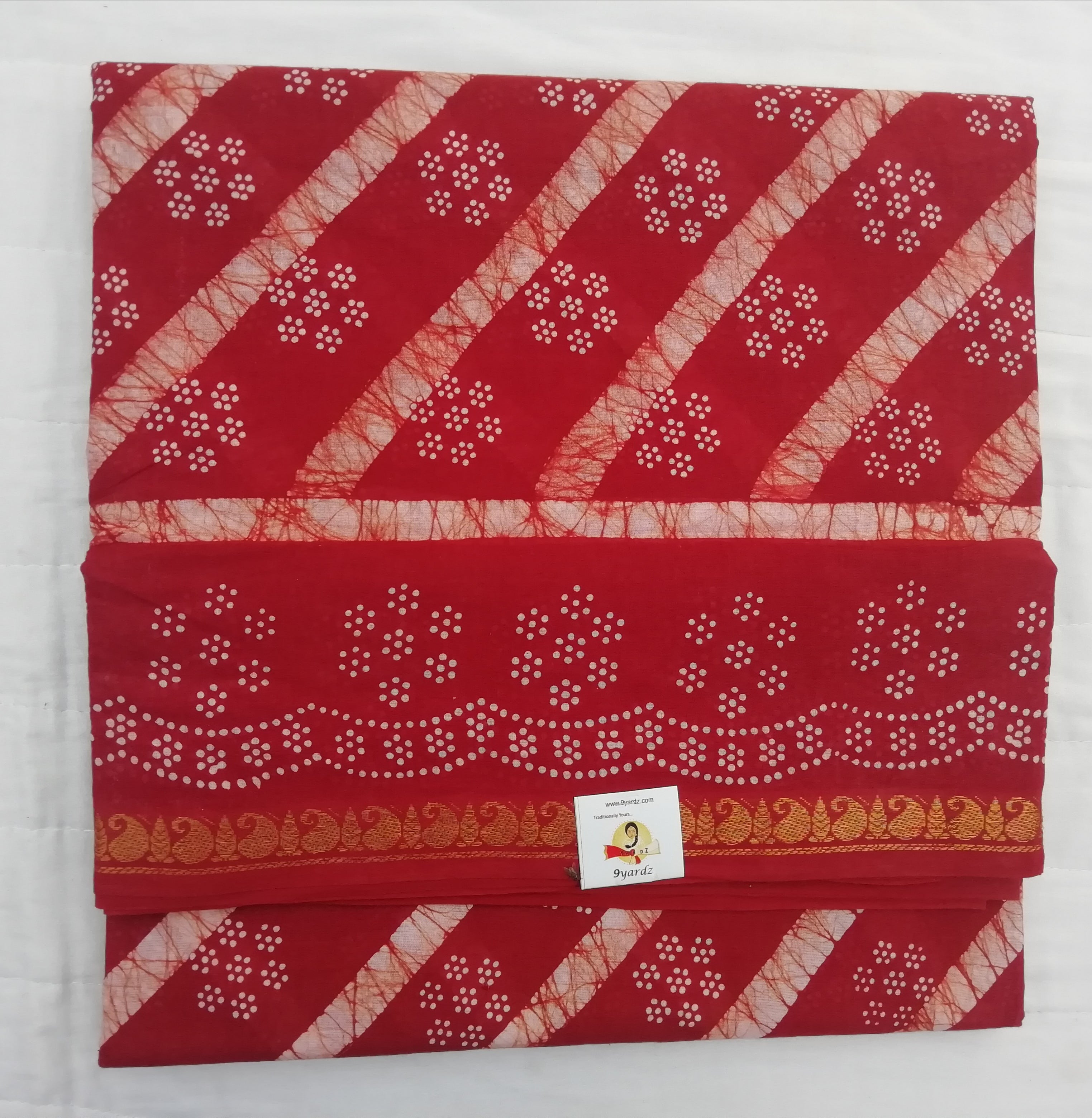 Sungudi Bathik Stripes 10.5yardz