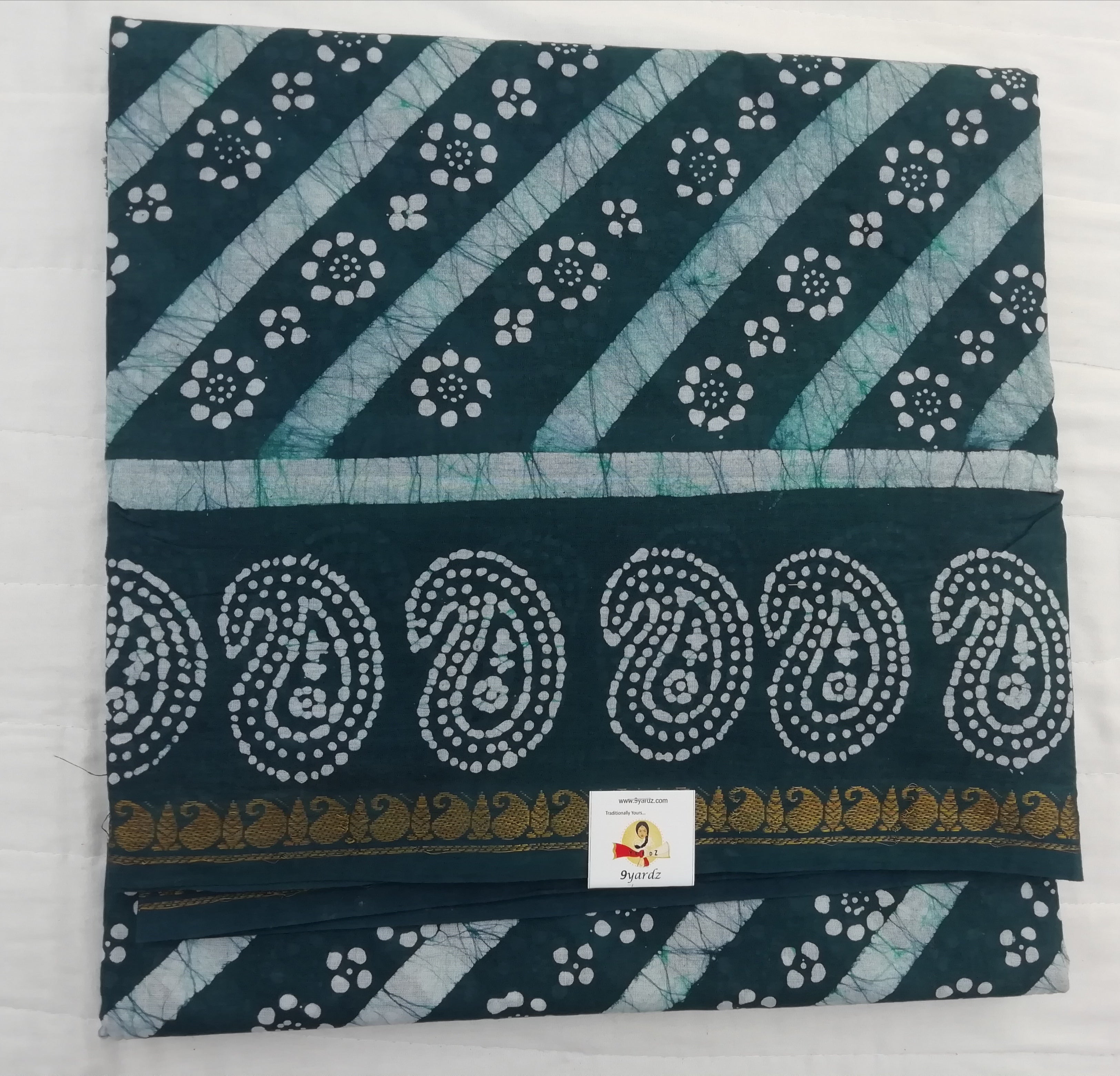 Sungudi Bathik Stripes 10.5yardz