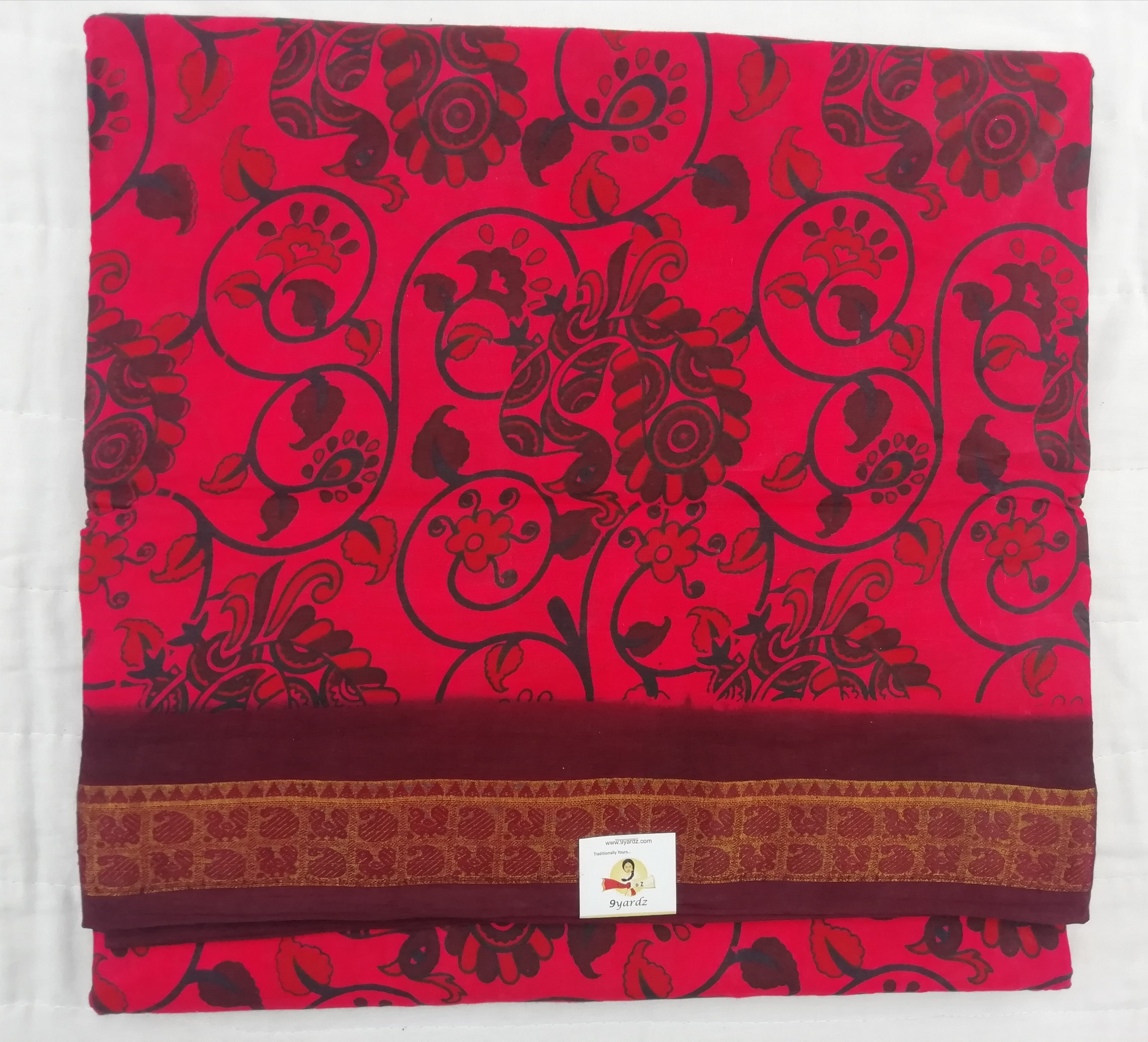 Colour Kalamkari Design- 10.5 yards