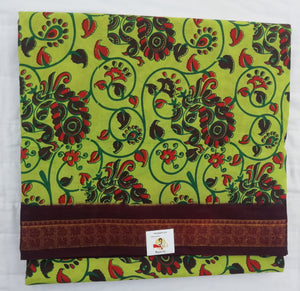 Colour Kalamkari Design- 10.5 yards