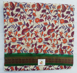 Colour Kalamkari Design- 10.5 yards