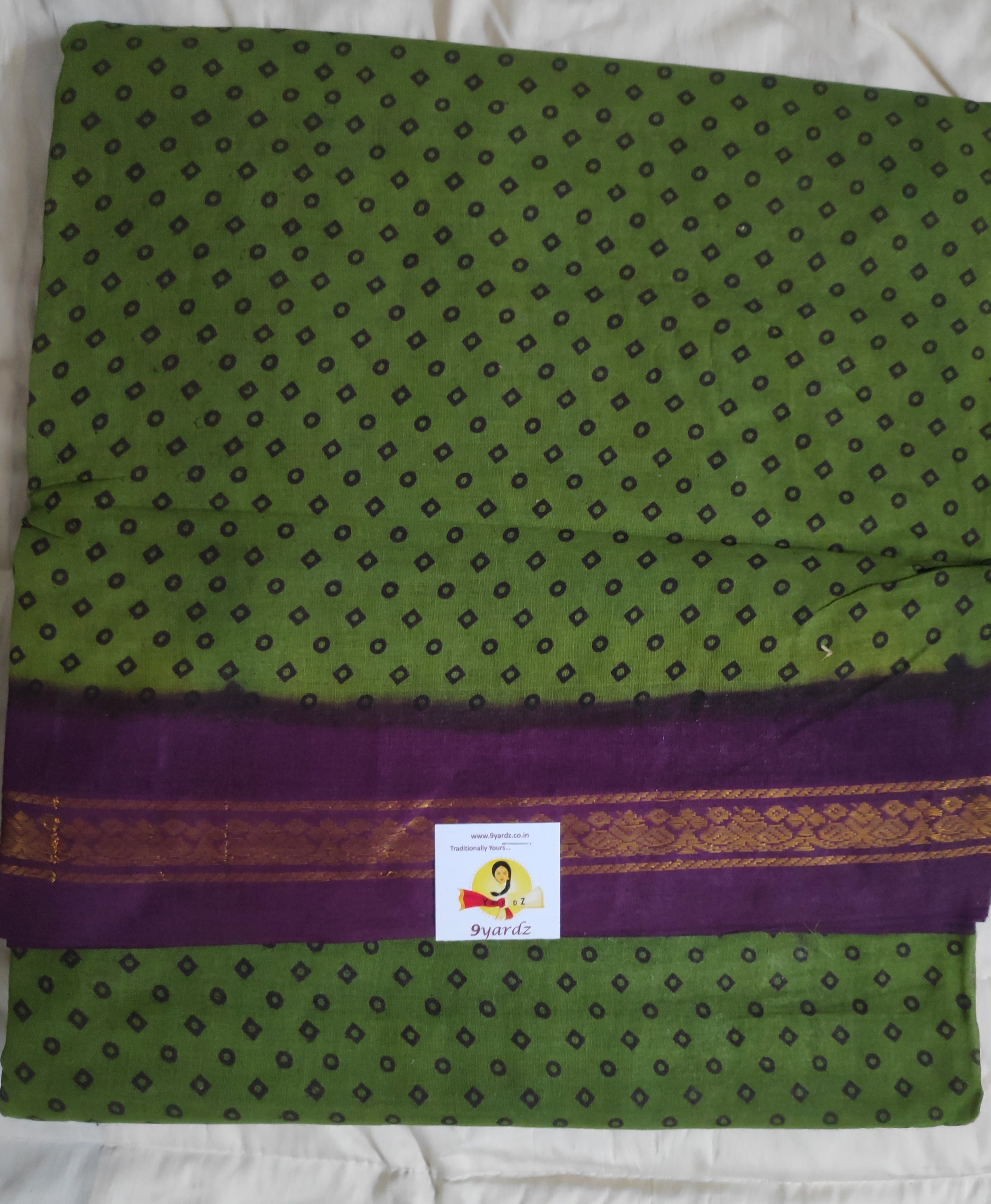 Sungudi cotton 12 yardz