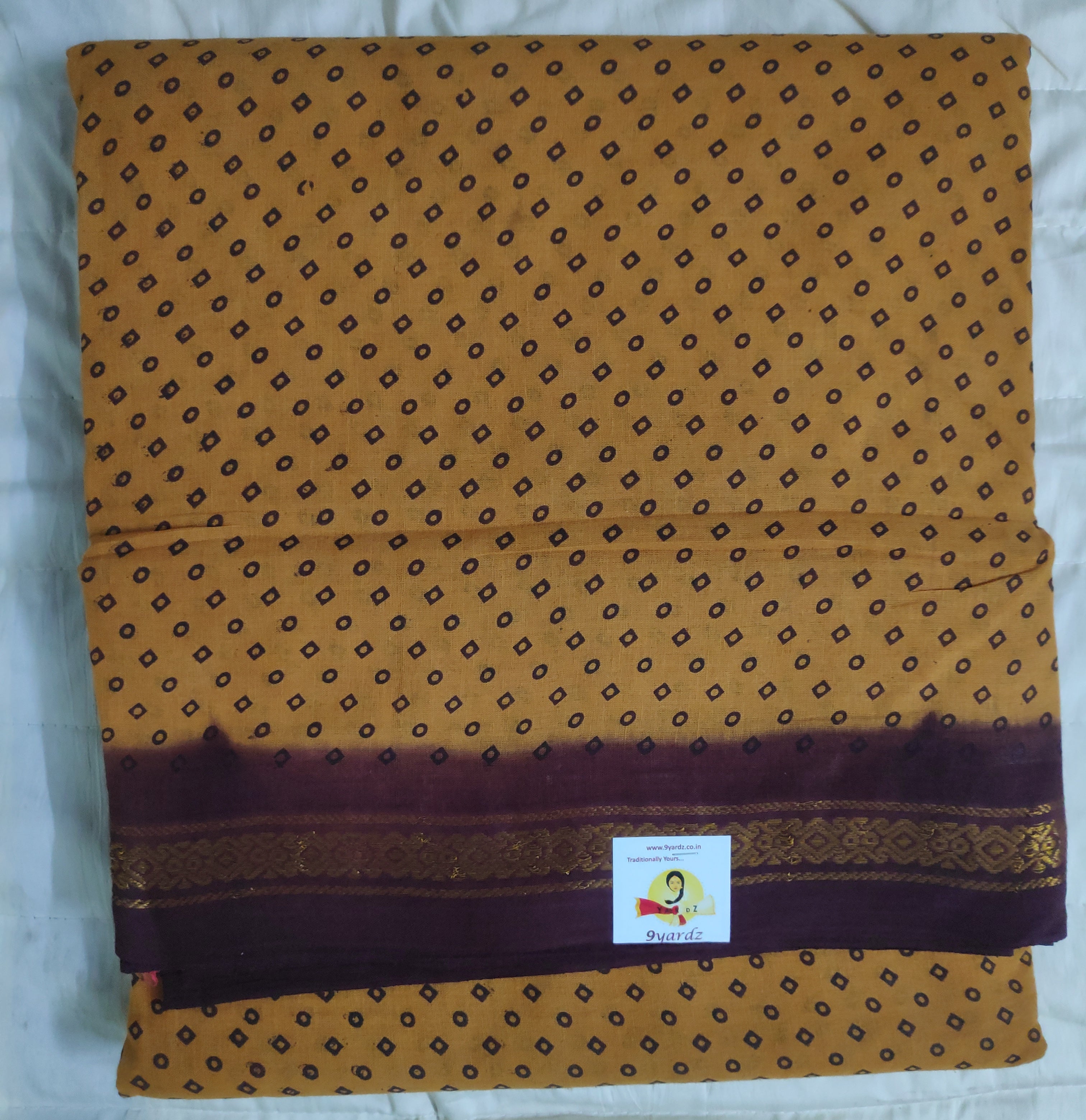 Sungudi cotton 12 yardz