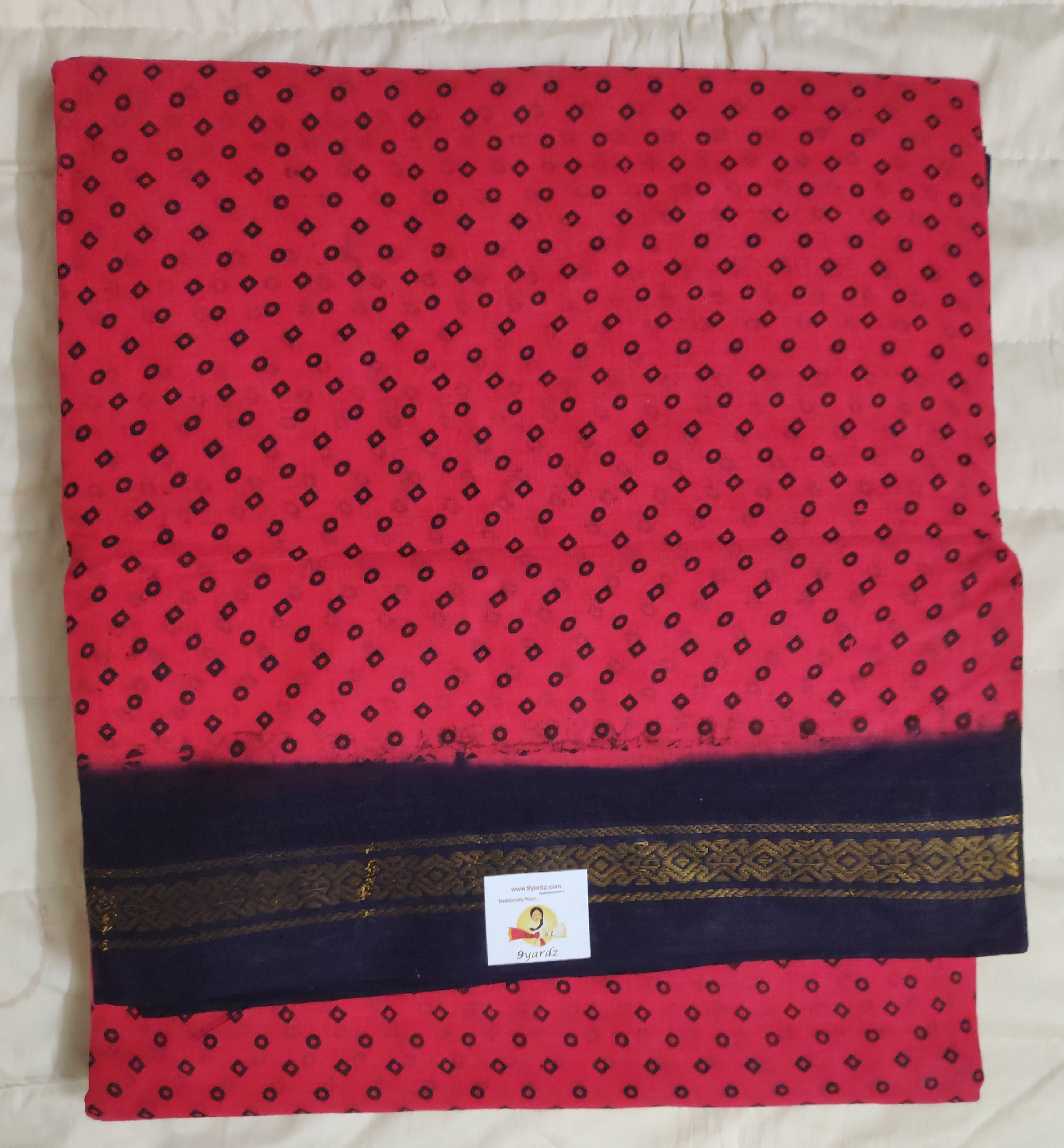 Sungudi cotton 12 yardz