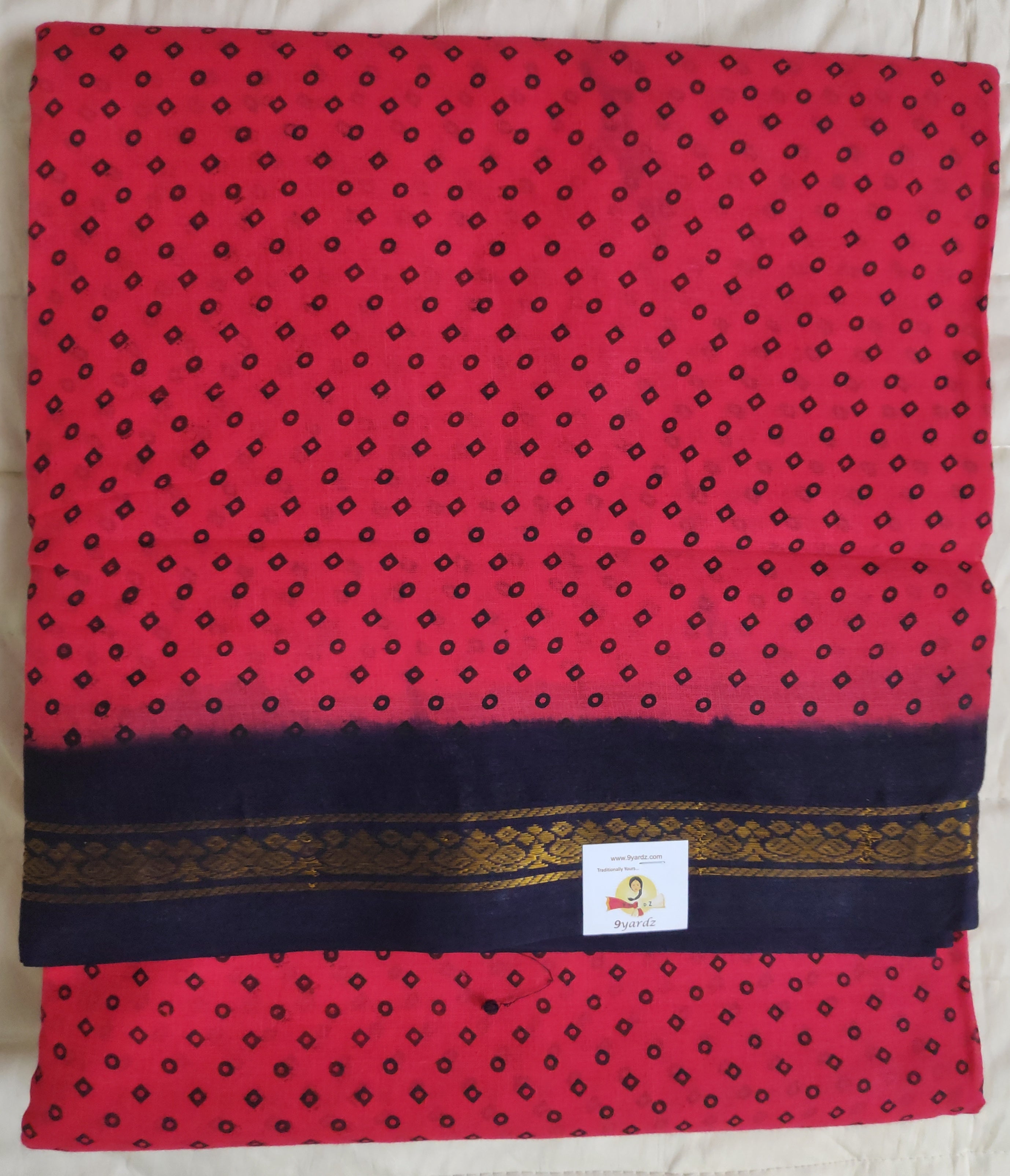 Sungudi cotton 12 yardz