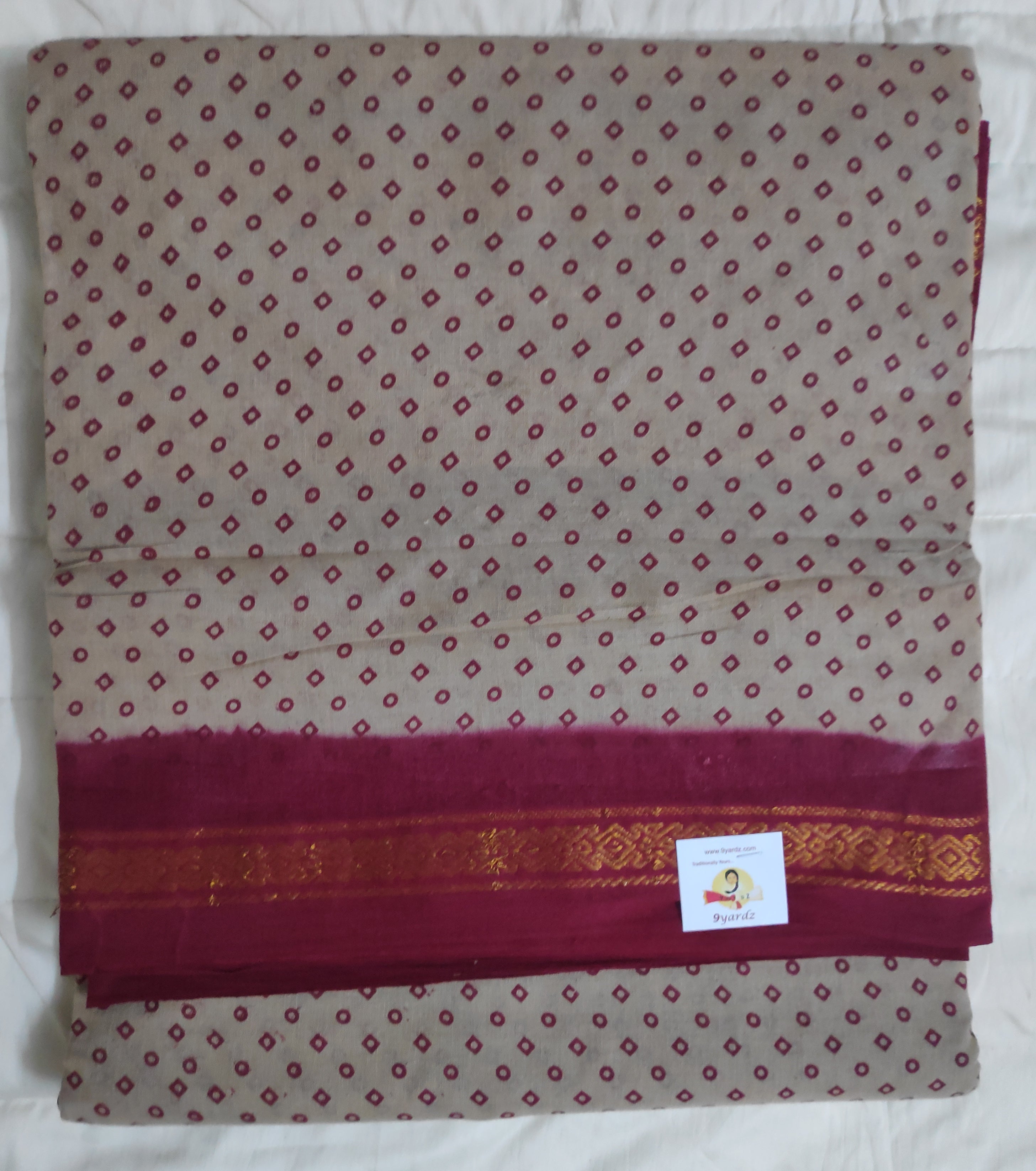 Sungudi cotton 12 yardz