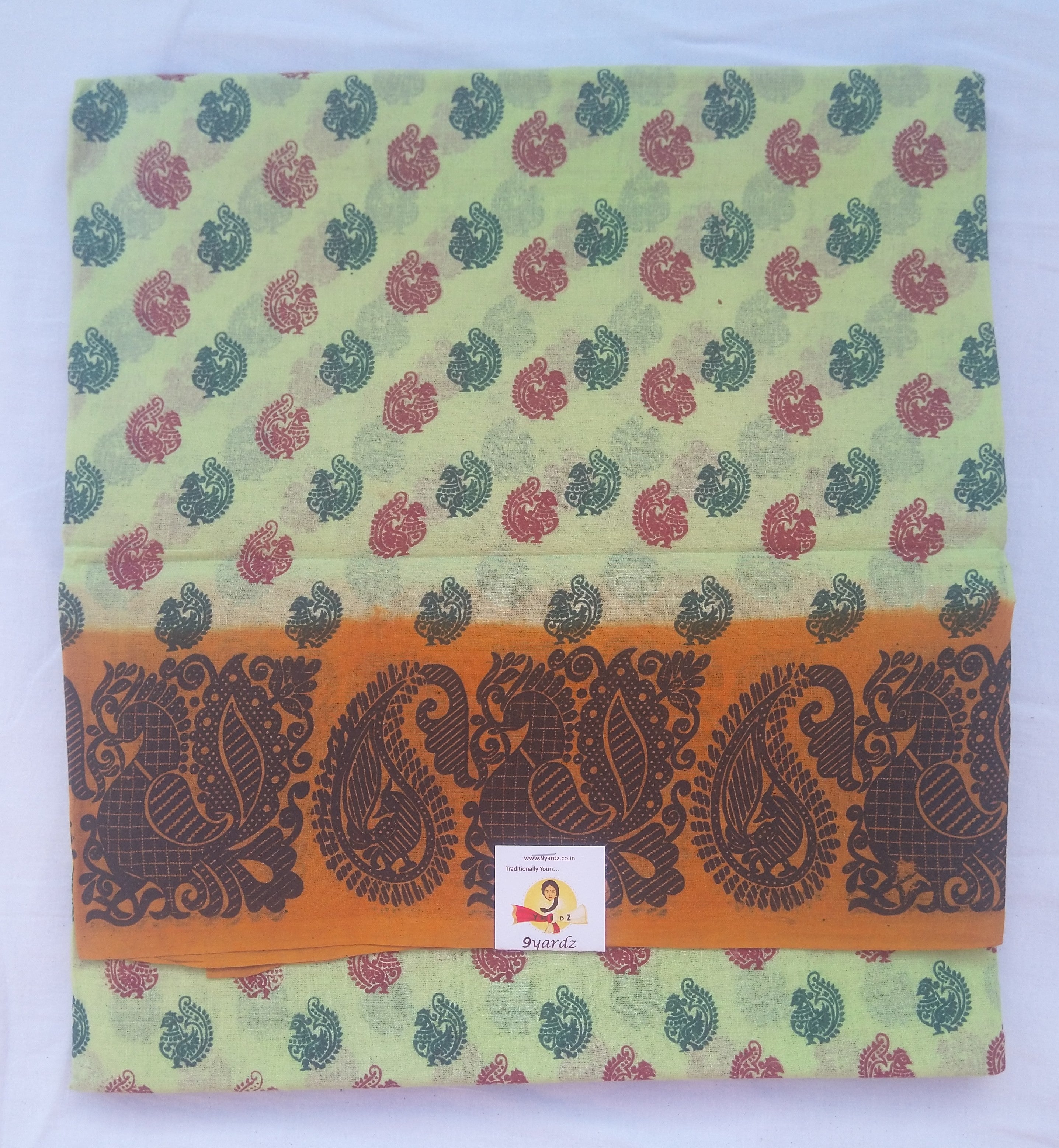 Sungudi cotton 6 yards