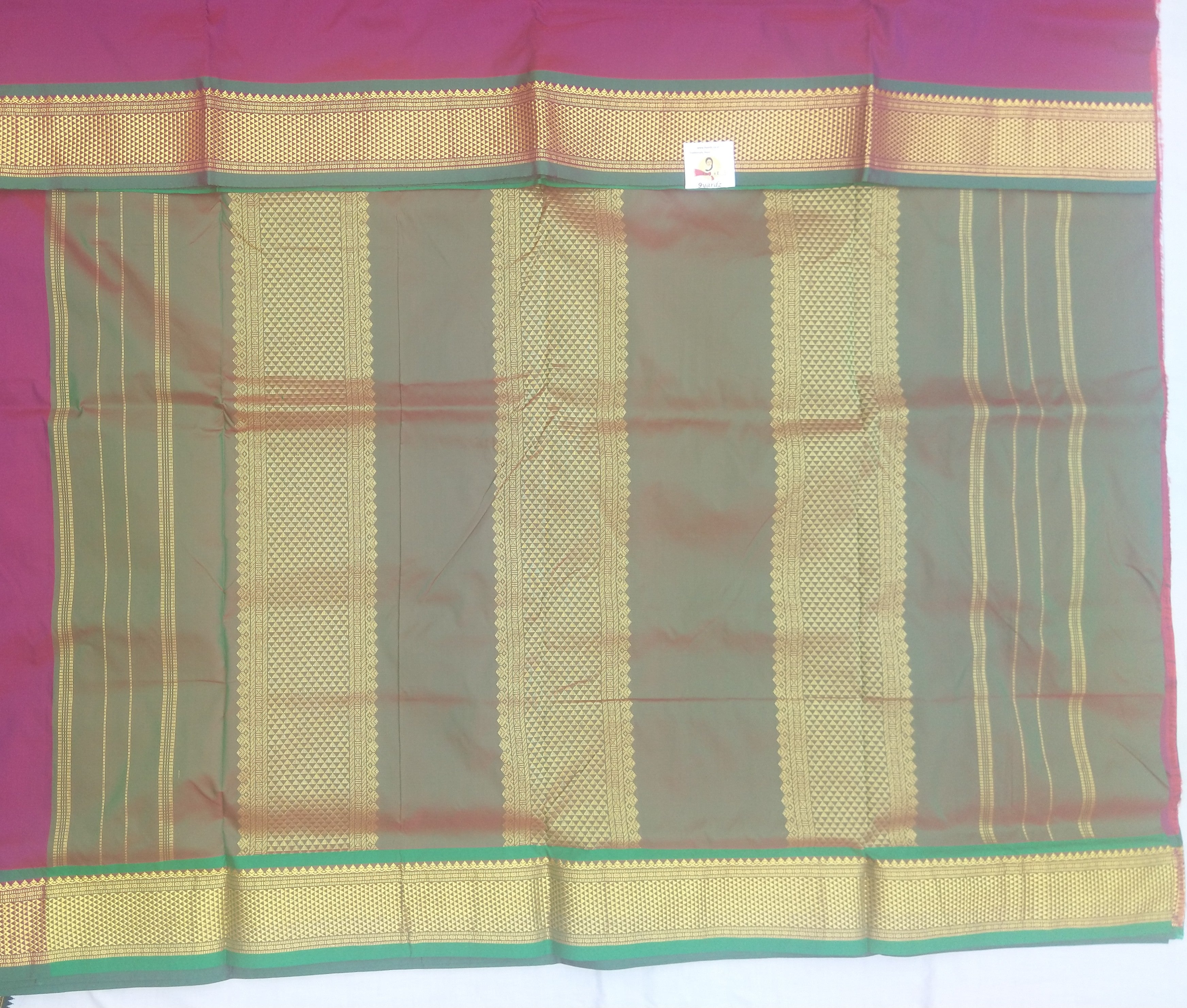Korvai Poly silk 10yardz