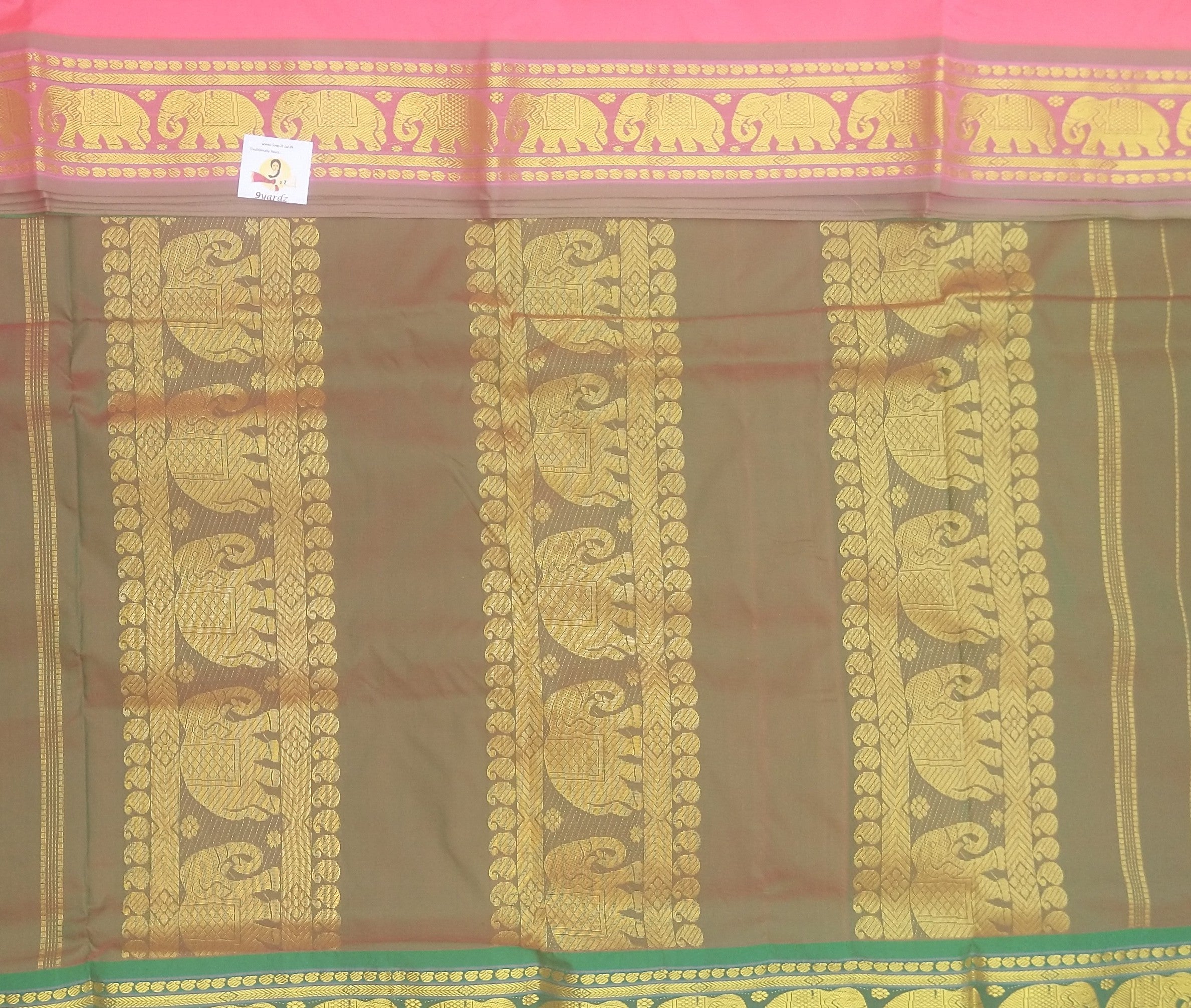 Korvai Poly silk 10yardz