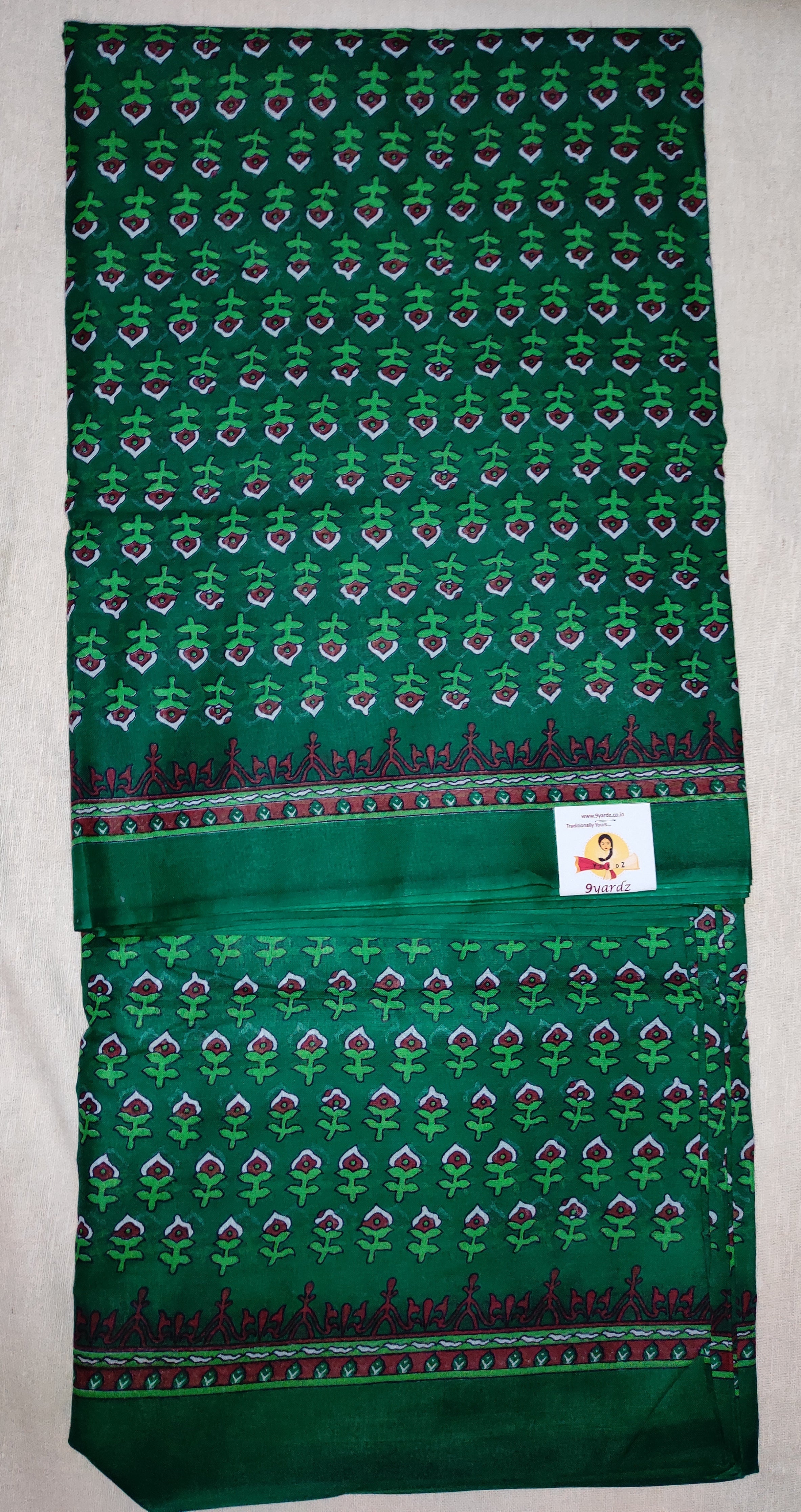 Erode cotton 10.5yardz