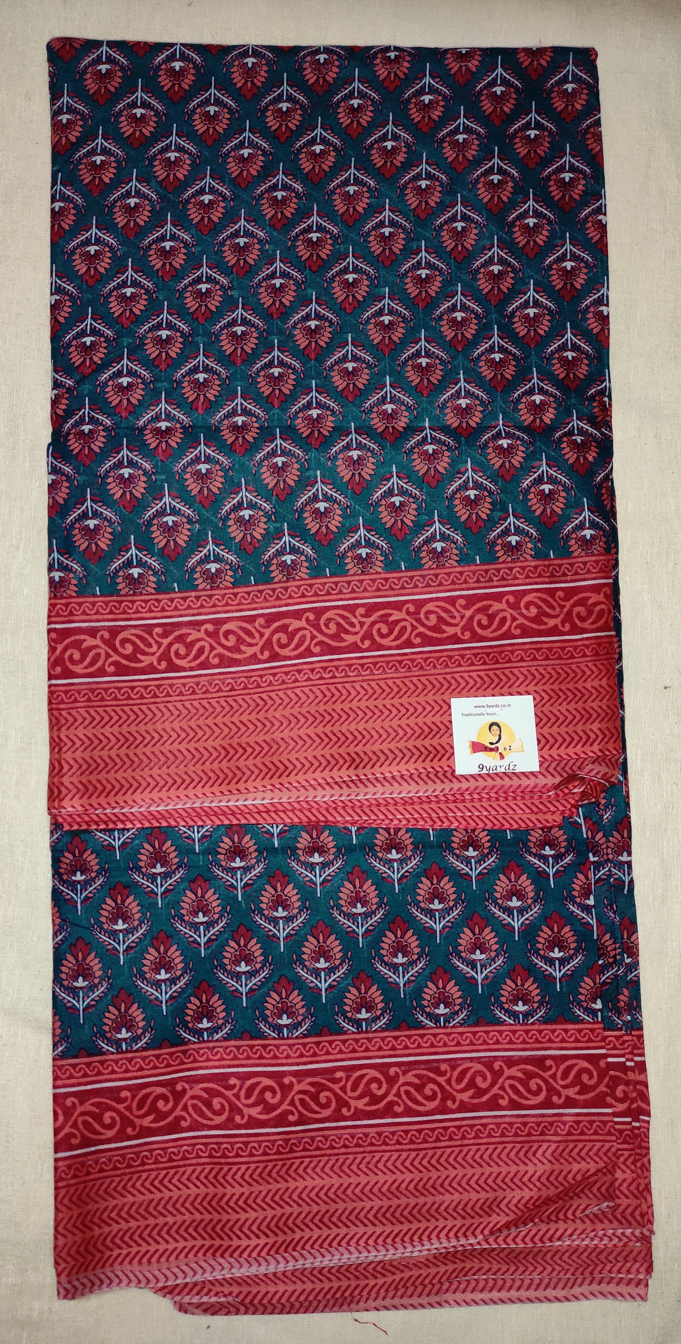 Erode cotton 10.5yardz