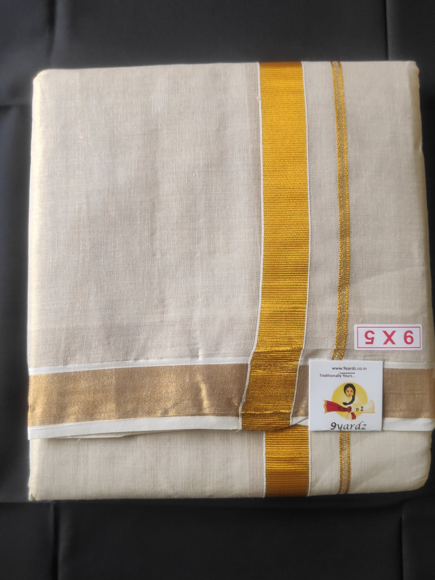 Cotton Tissue Dhothi 9*5