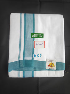 Soft Cotton bleached dhothi 9*5