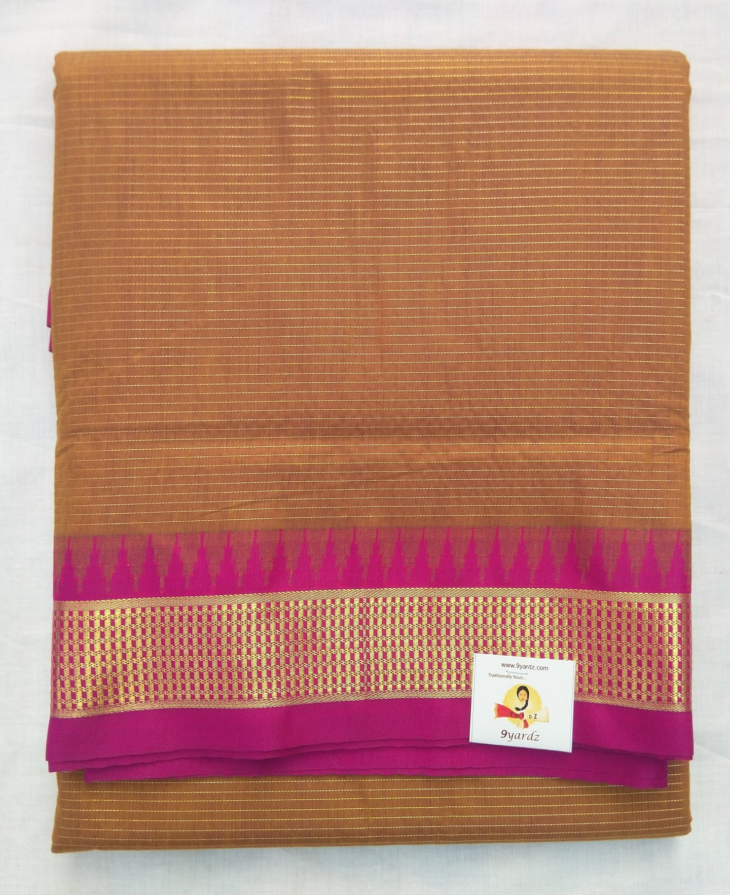 Akshaya cotton 10.25 yards korvai madisar