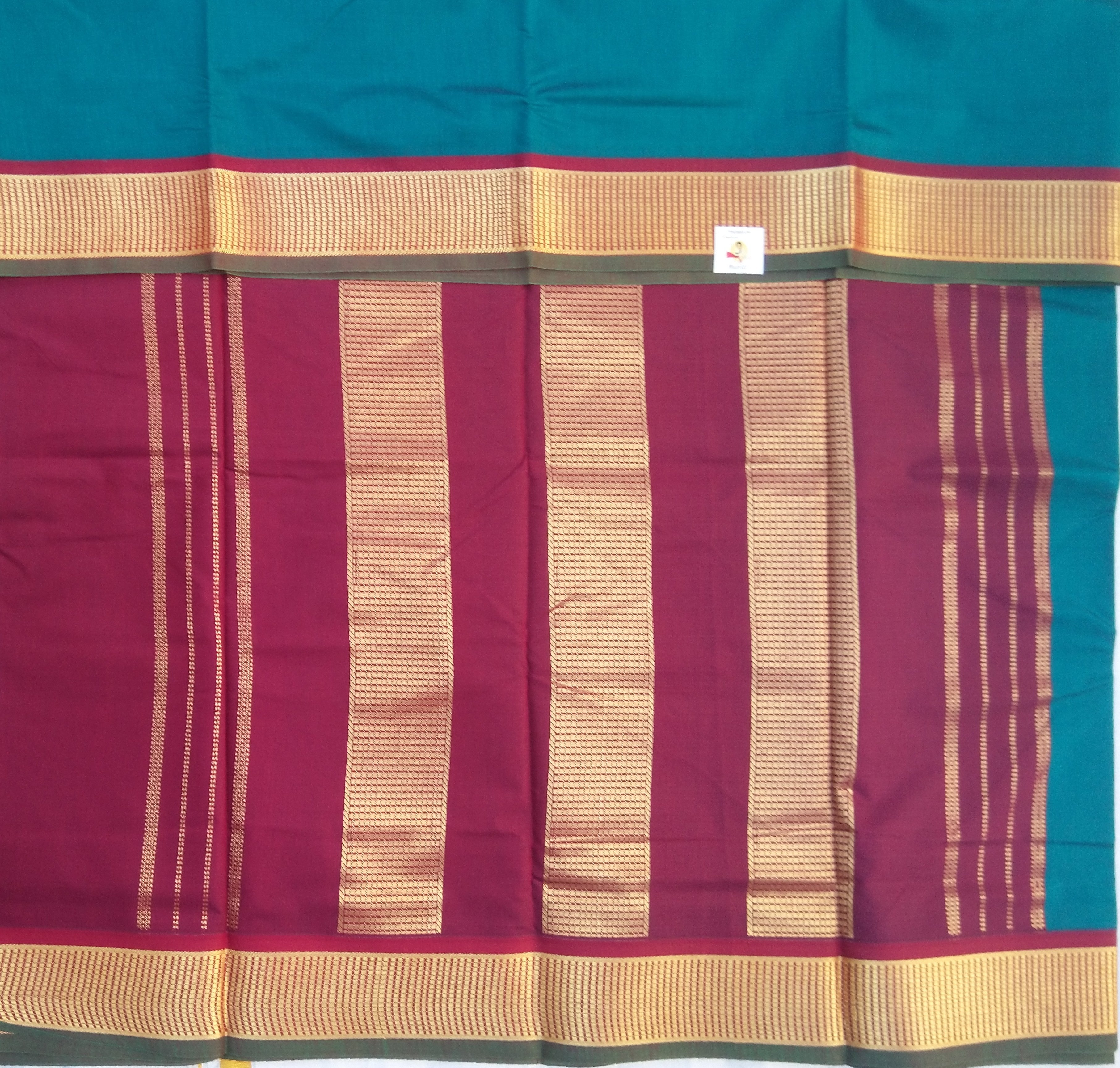 Akshaya cotton 10.25 yards korvai madisar
