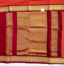 Load image into Gallery viewer, Akshaya cotton 10.25 yards korvai madisar