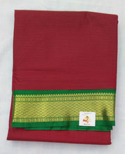 Load image into Gallery viewer, Akshaya cotton 10.25 yards korvai madisar