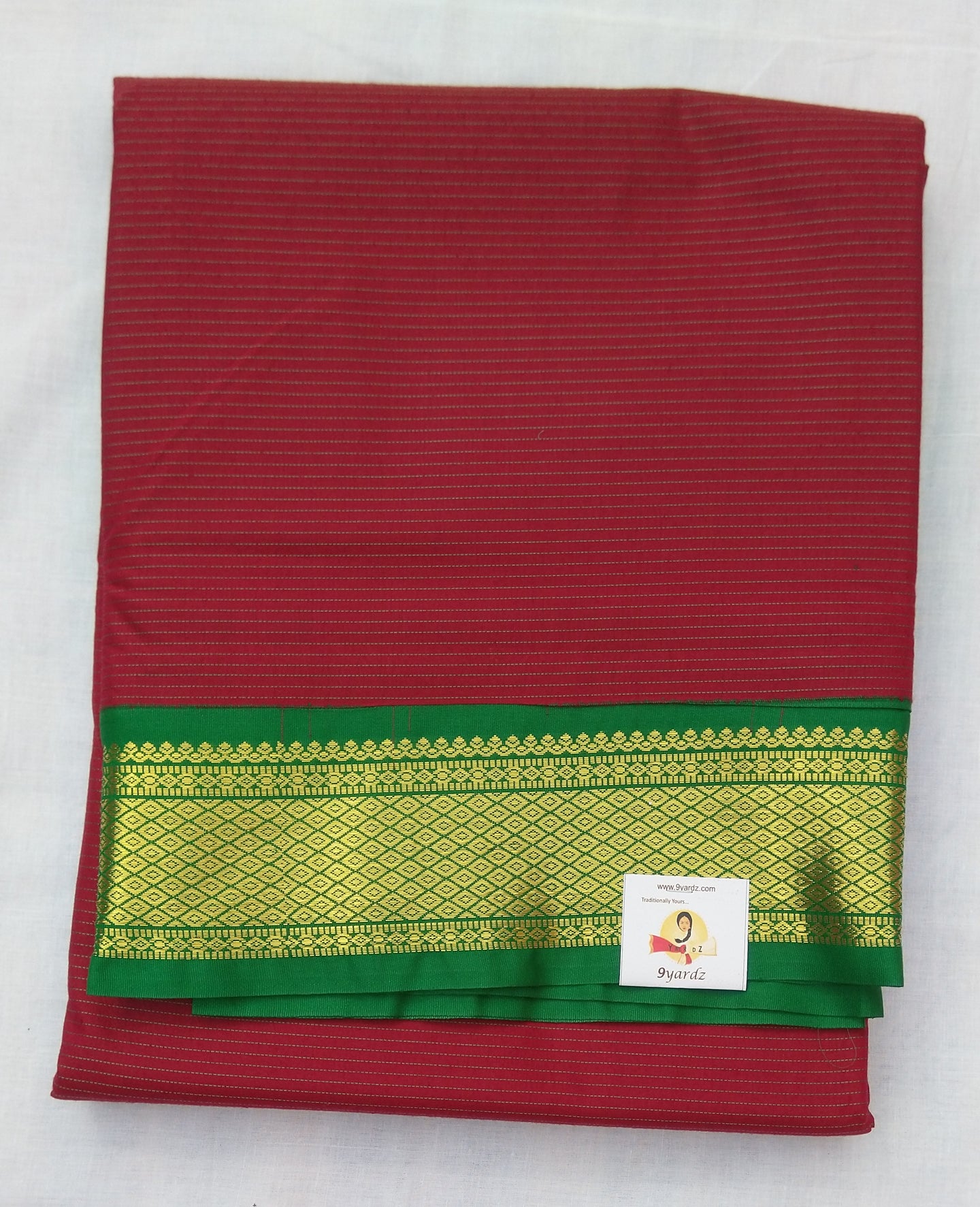 Akshaya cotton 10.25 yards korvai madisar