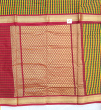 Load image into Gallery viewer, Akshaya cotton 10.25 yards korvai madisar