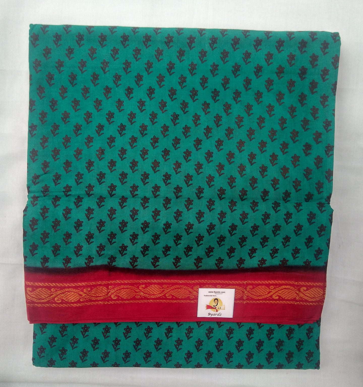 Sungudi cotton 9 yardz