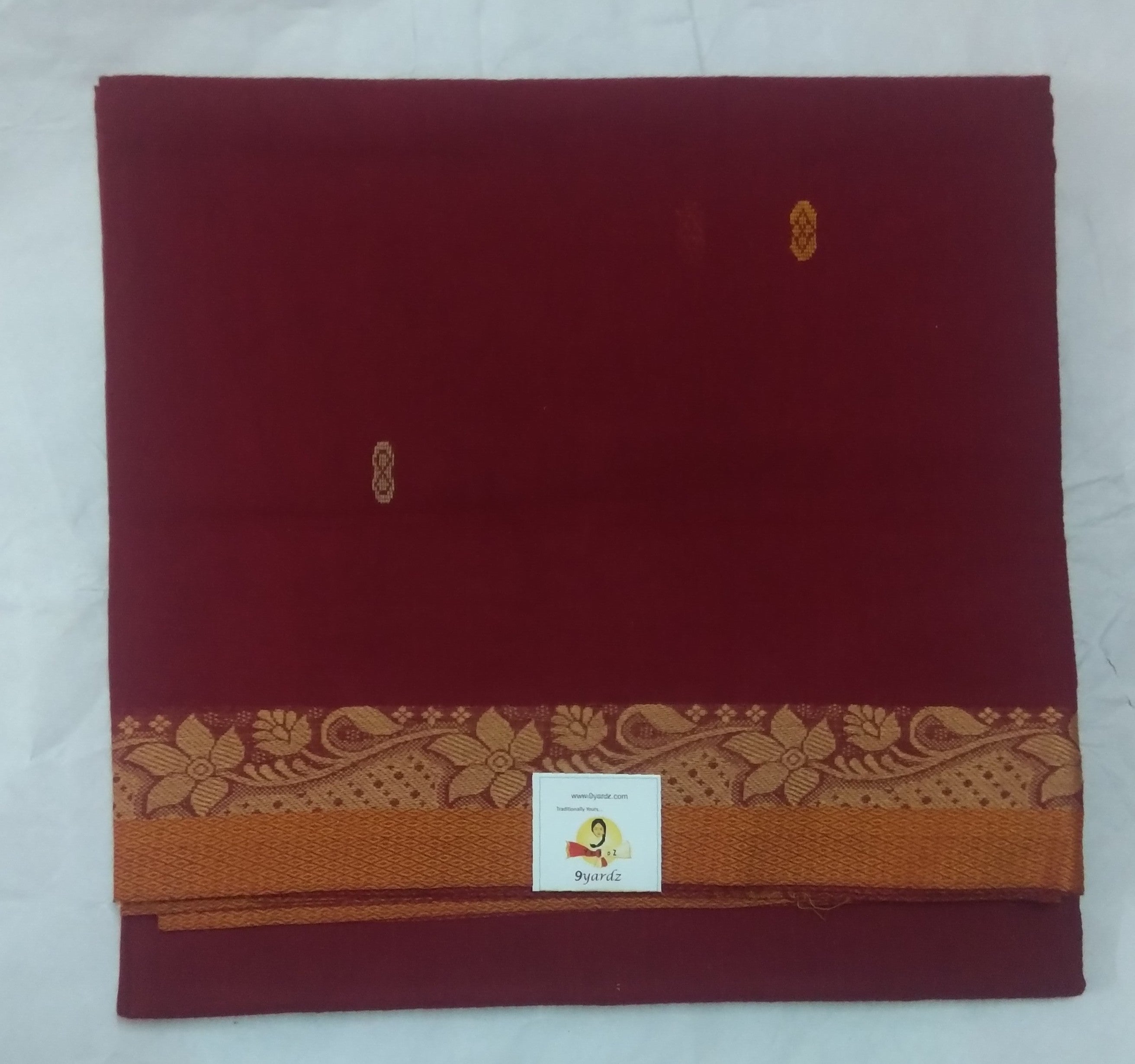 Chettinadu/ Karaikudi cotton 6 yards
