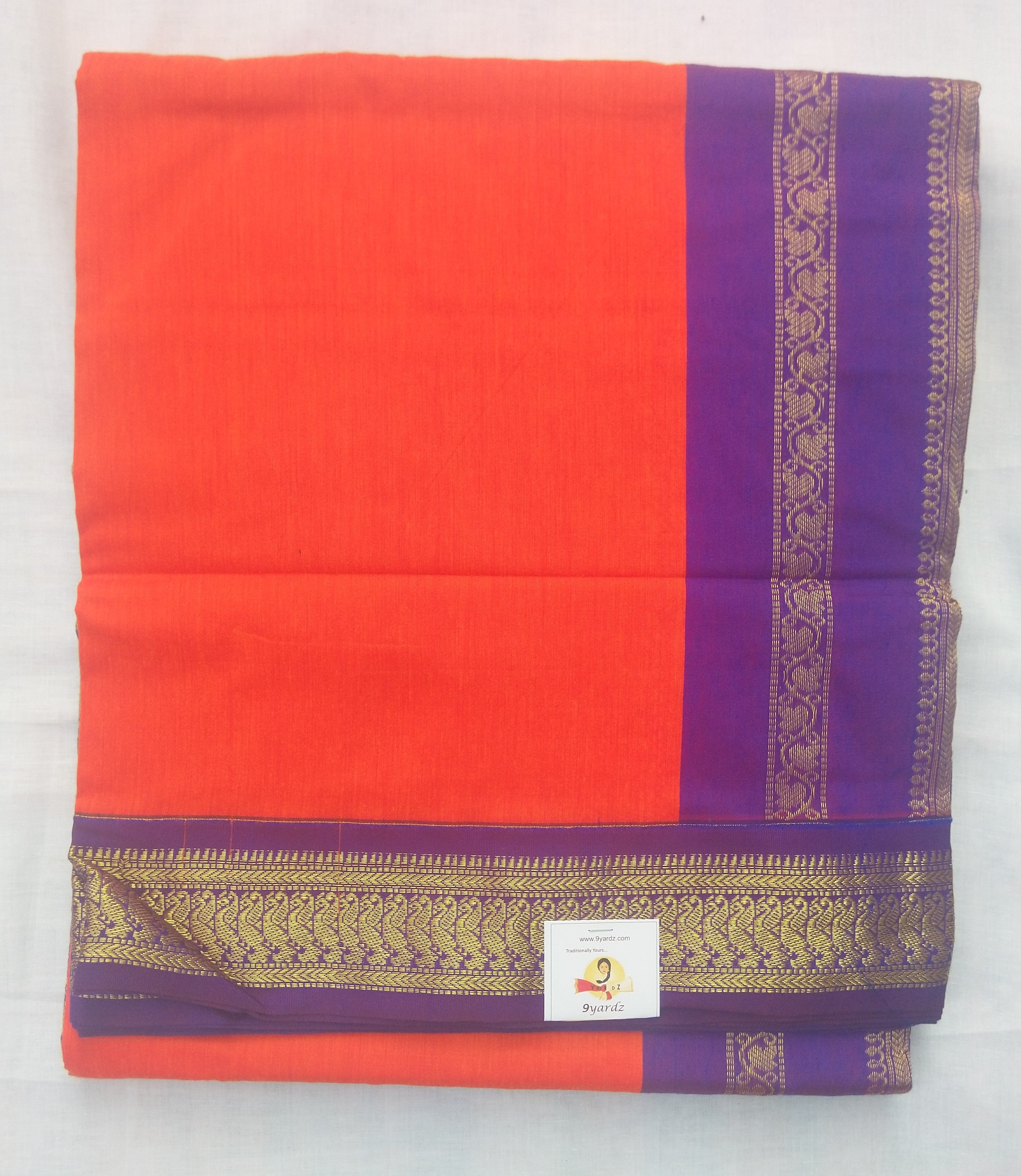 Kalyani Cotton 8.8 metres/ 9.5 yards madisar
