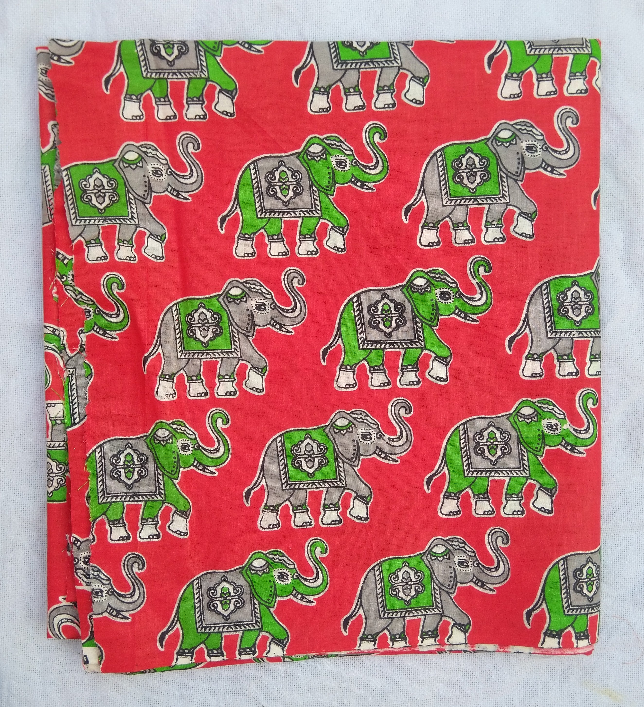 Kalamkari blouse bits