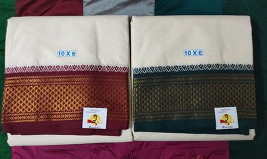 Cotton  Dhothi 10*6