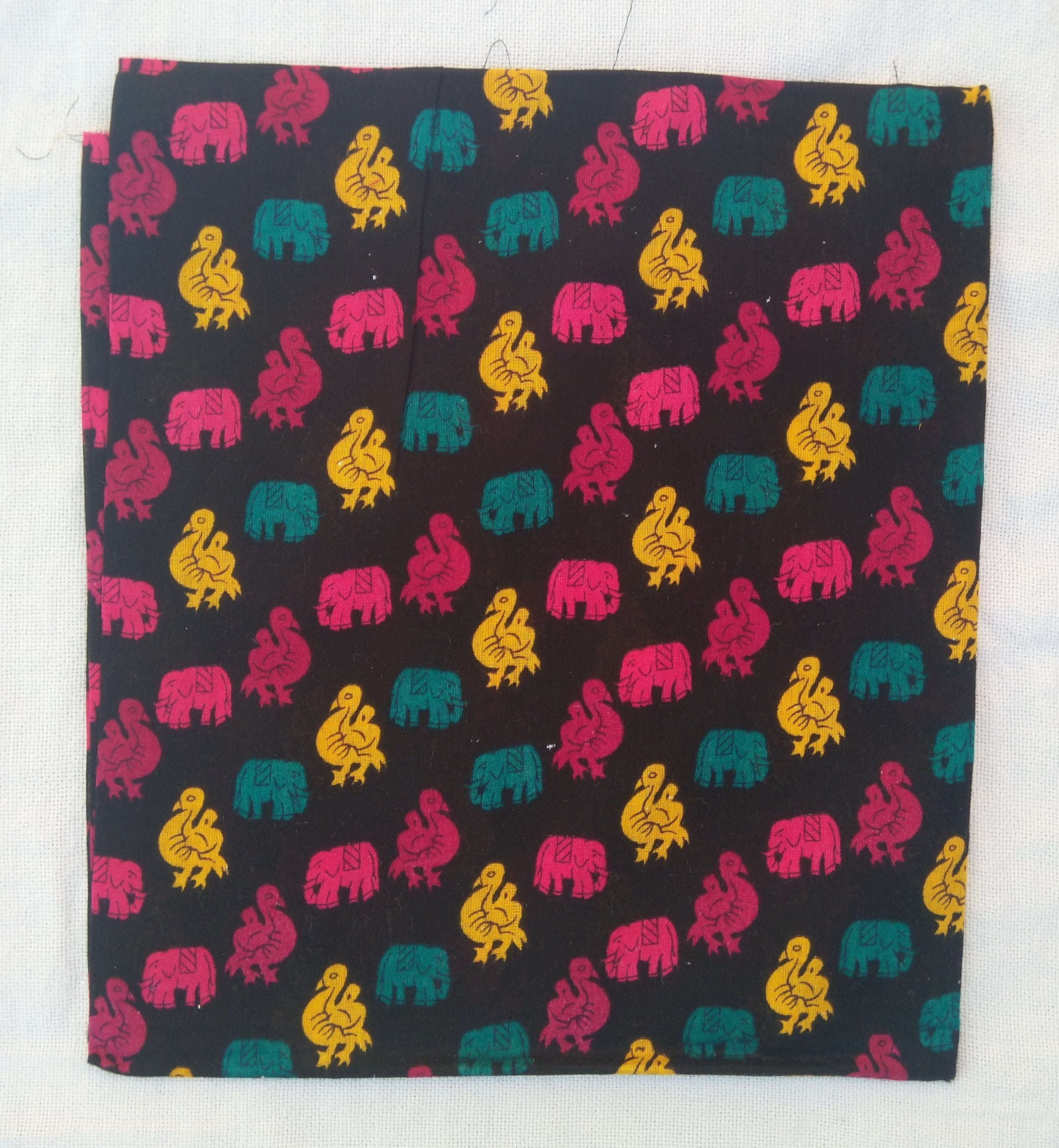 Printed cotton blouse bits