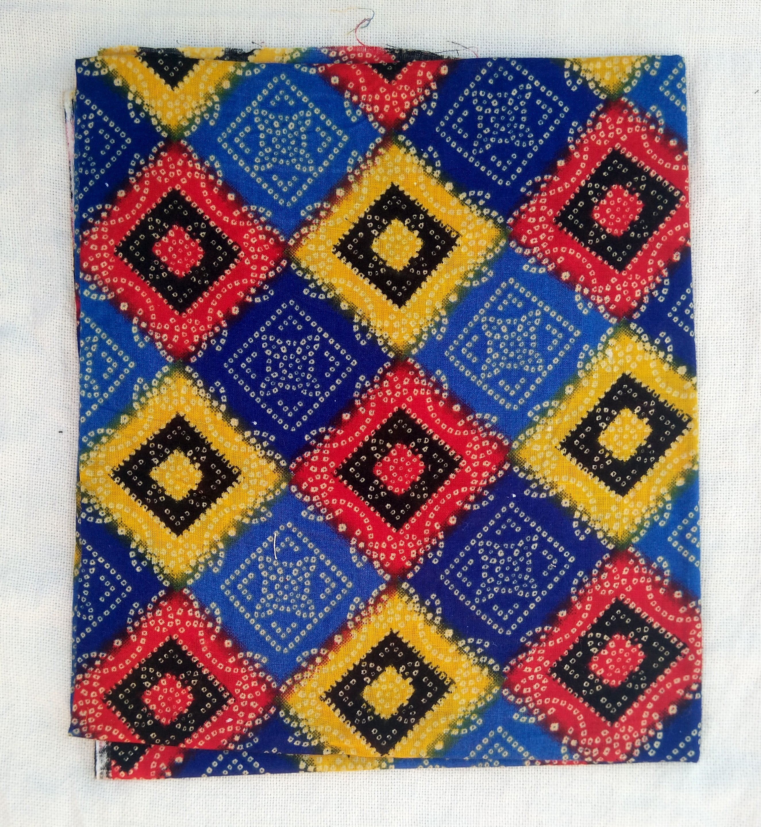 Printed cotton blouse bits