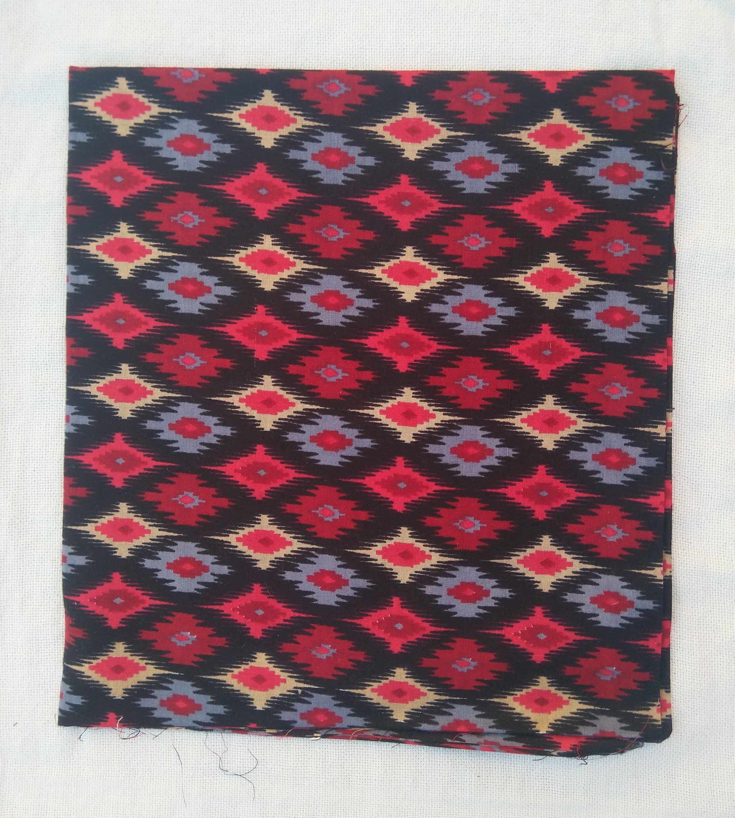 Printed cotton blouse bits