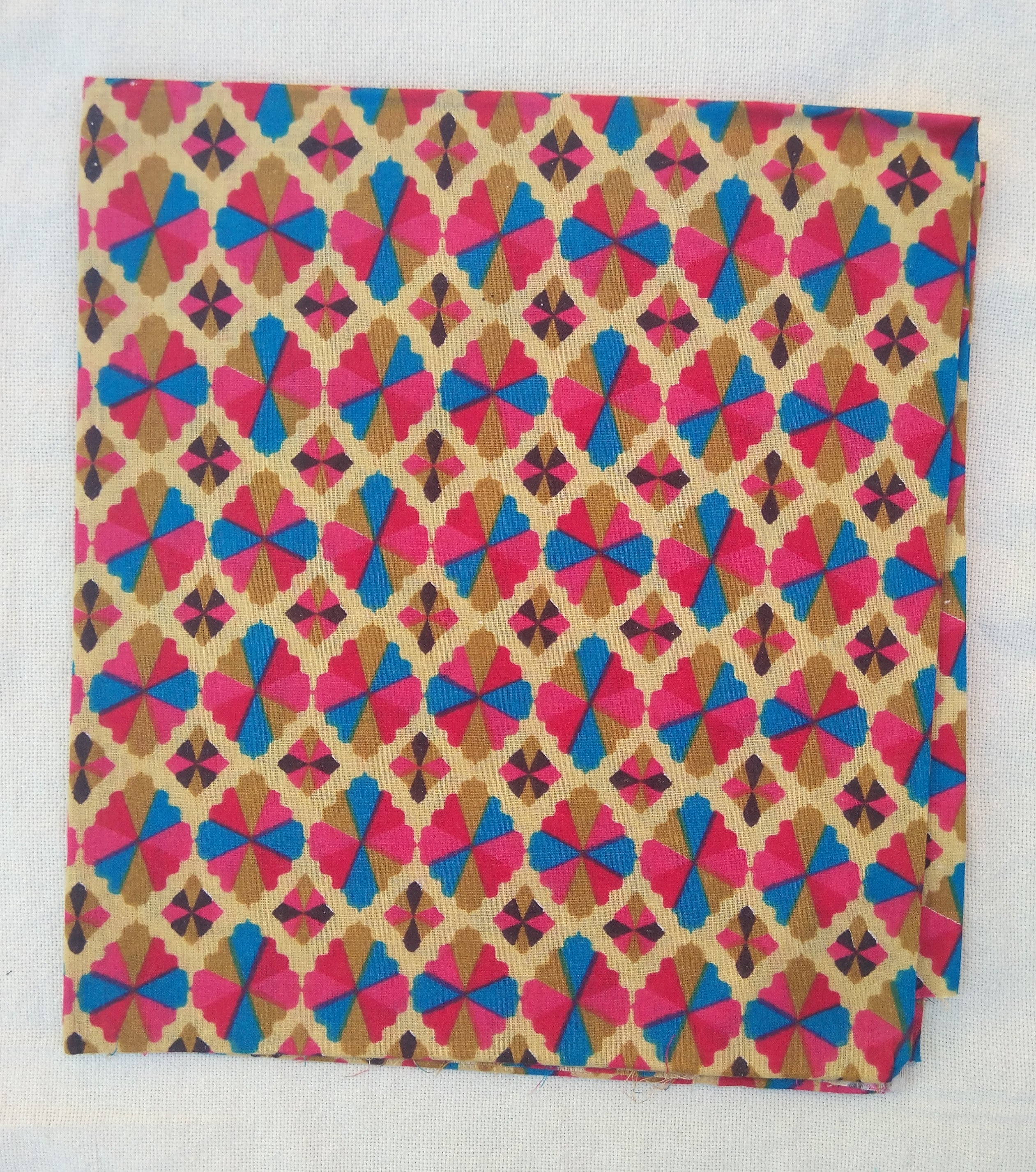 Printed cotton blouse bits