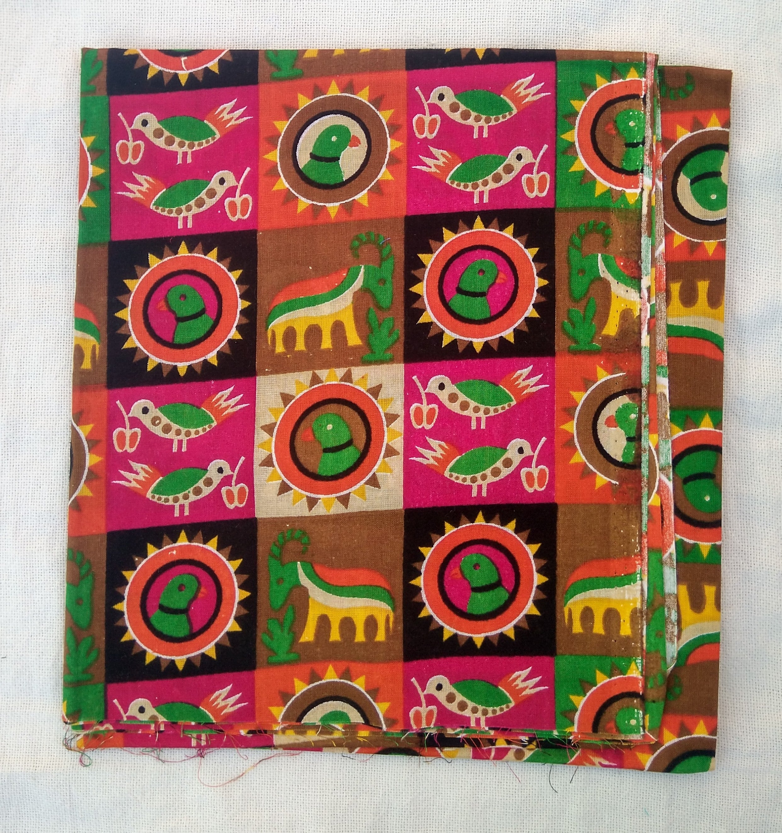 Printed cotton blouse bits