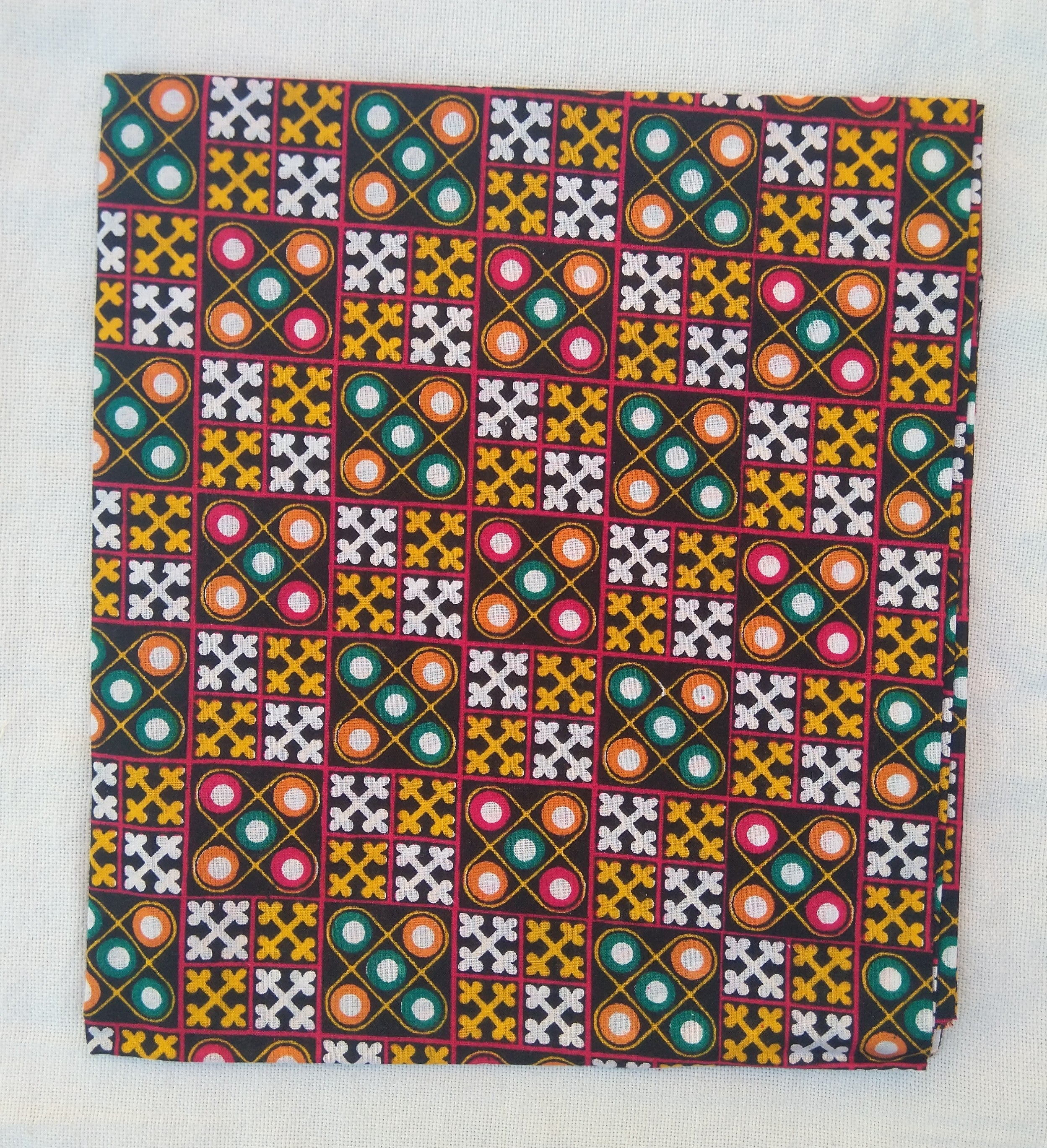 Printed cotton blouse bits