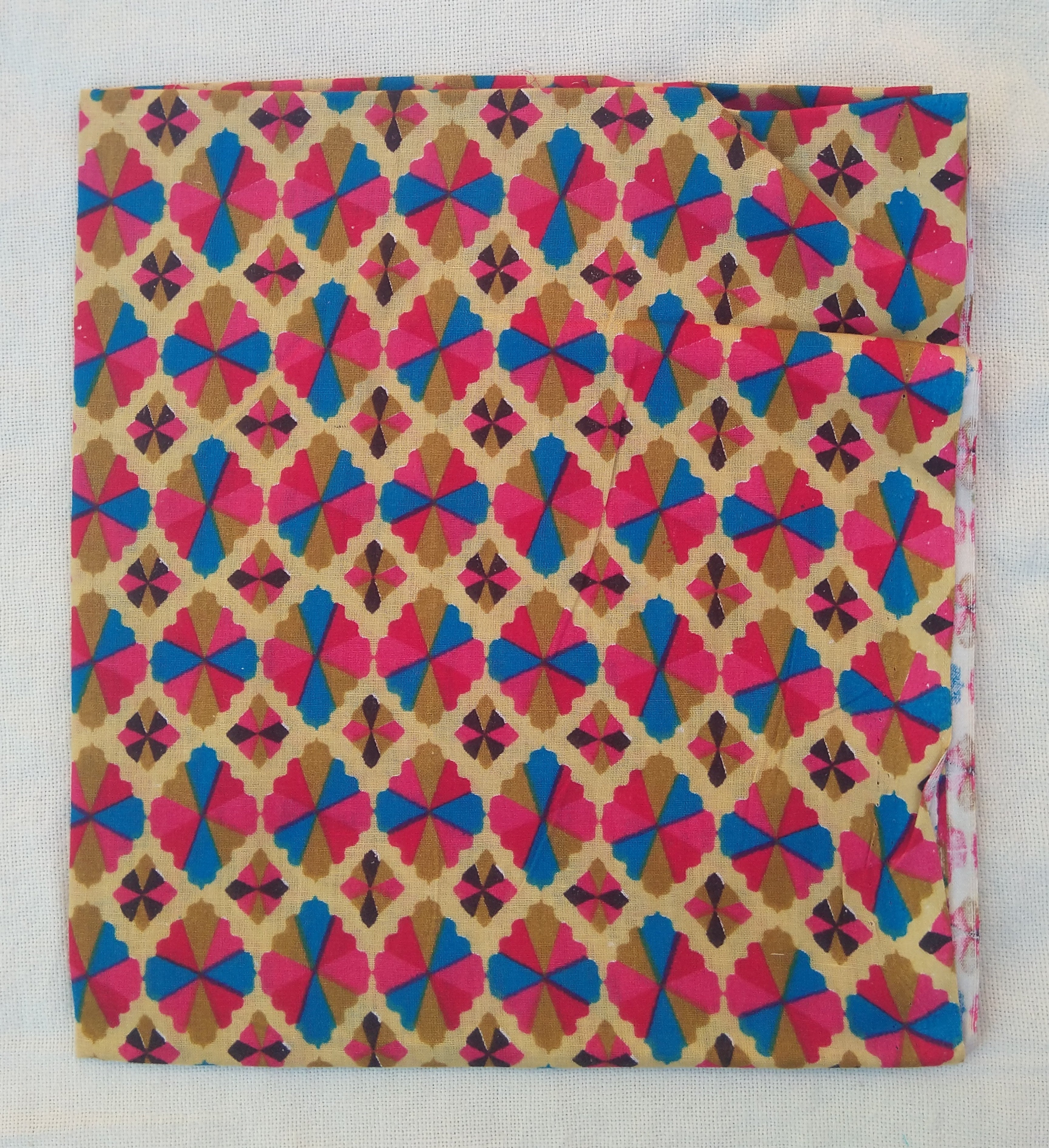 Printed cotton blouse bits